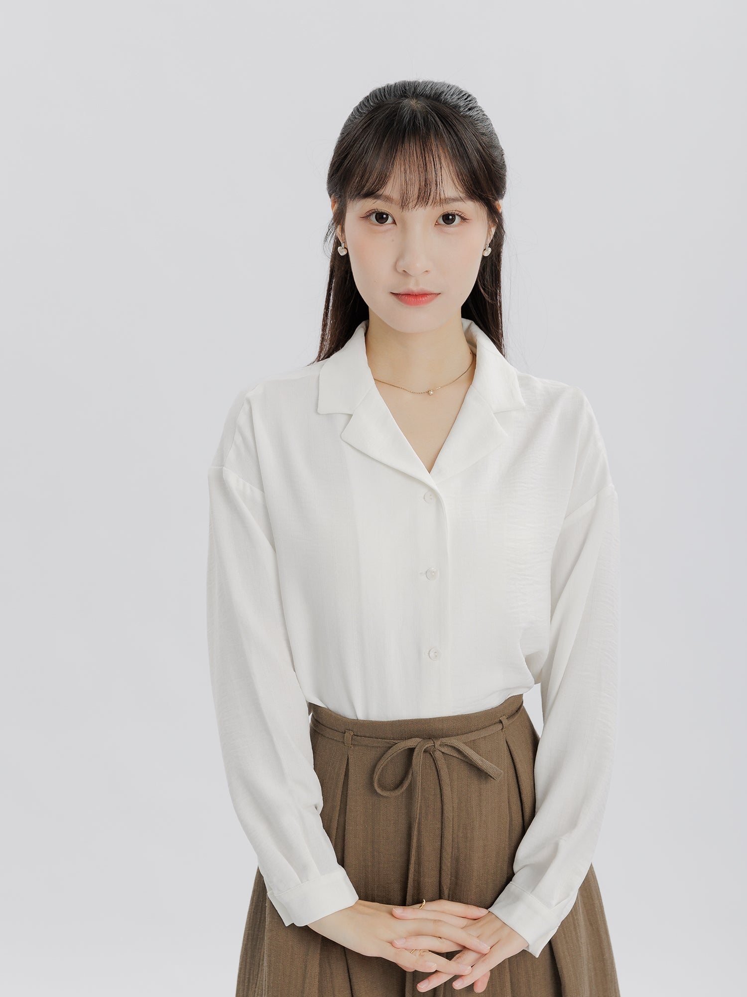 Dreamy Open Collar Shirt