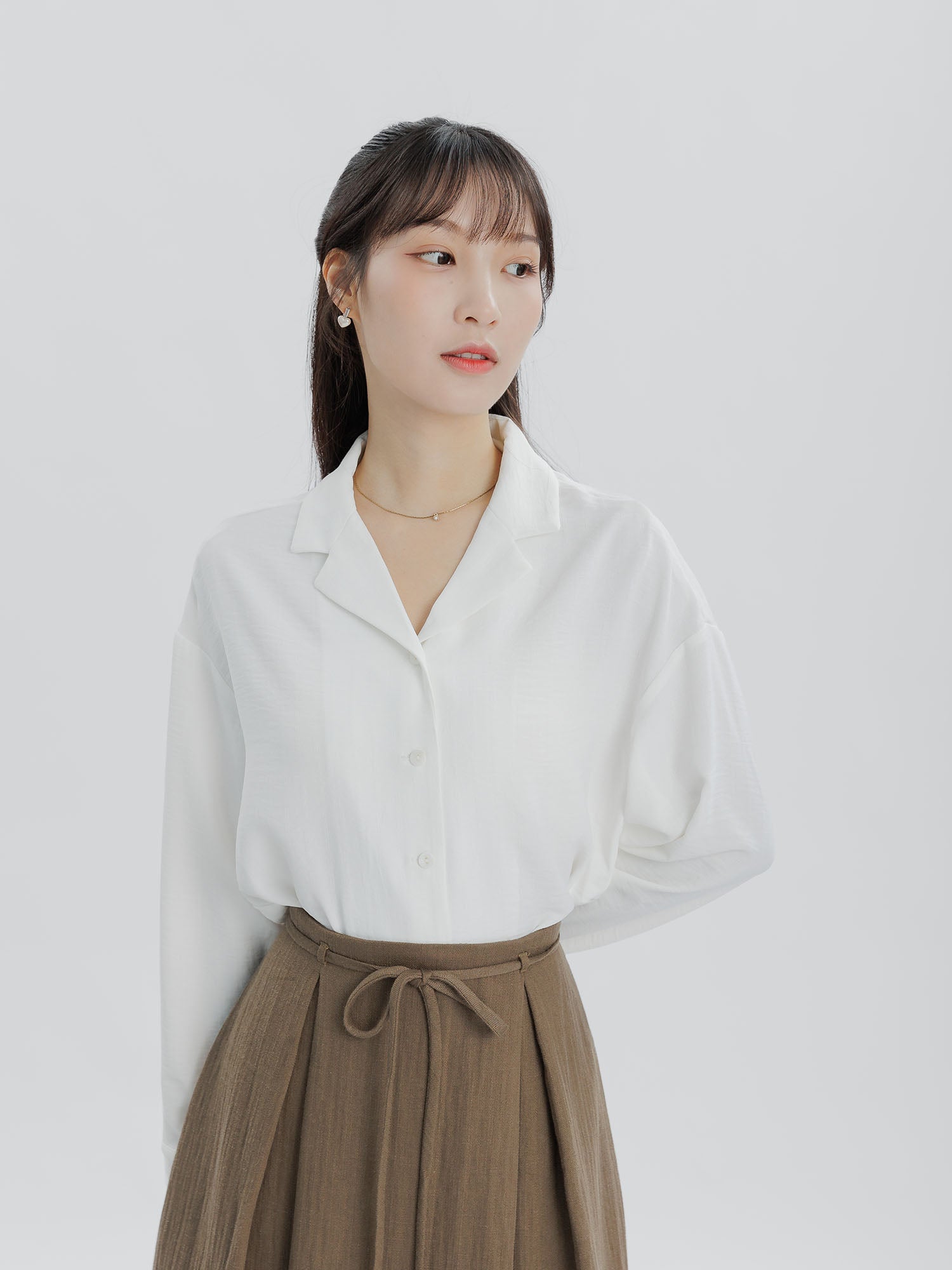 Dreamy Open Collar Shirt