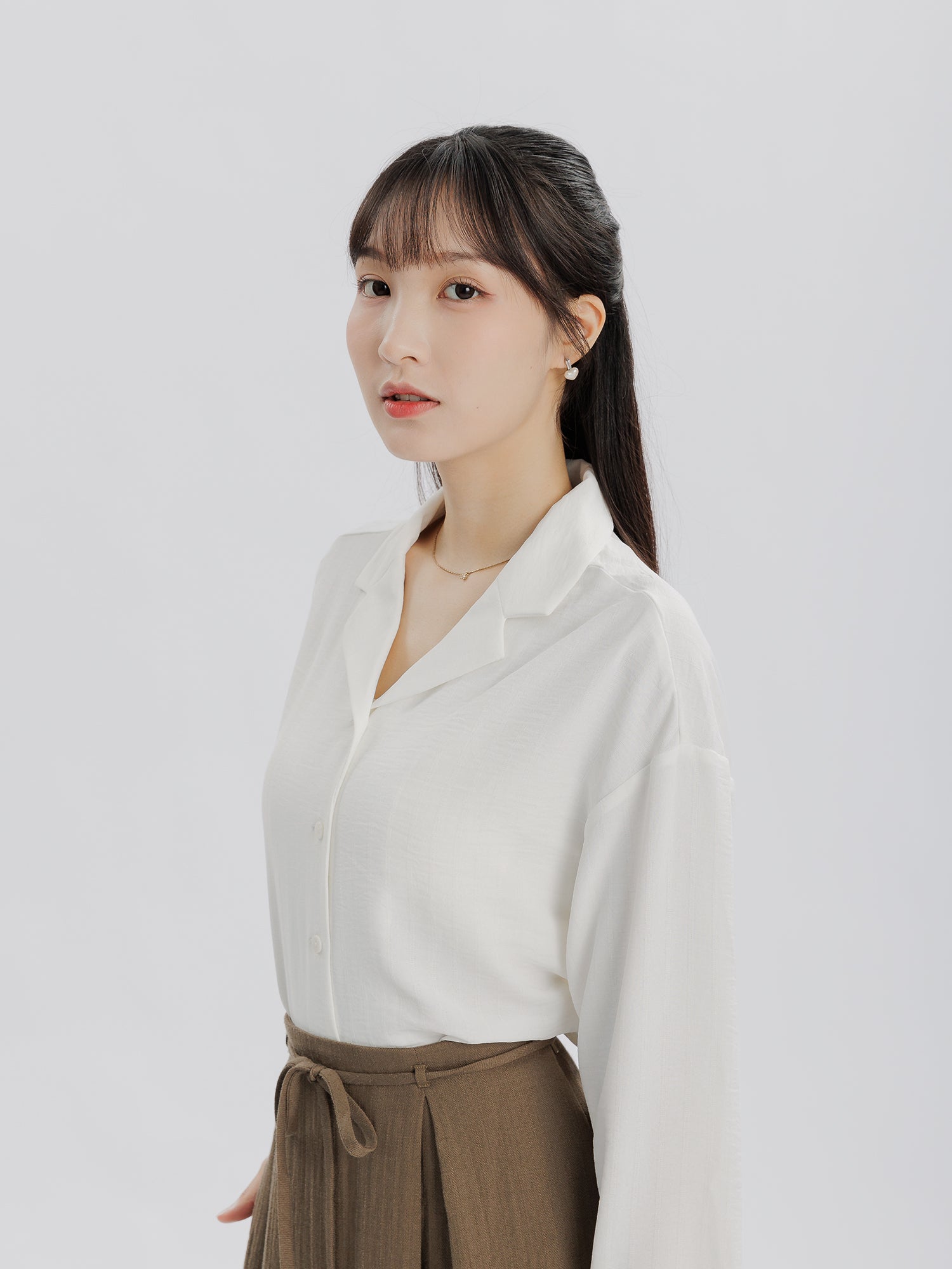 Dreamy Open Collar Shirt