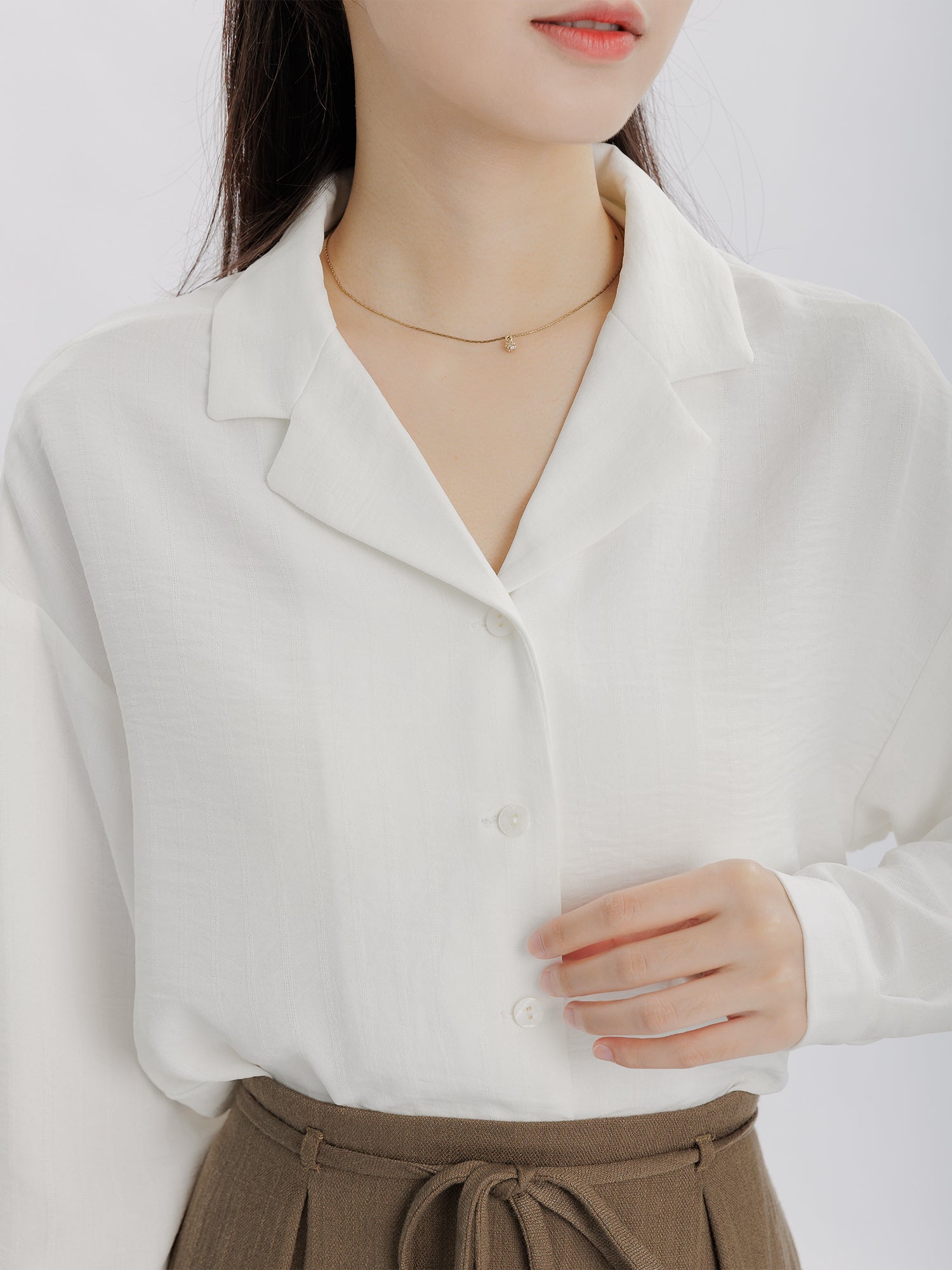 Dreamy Open Collar Shirt