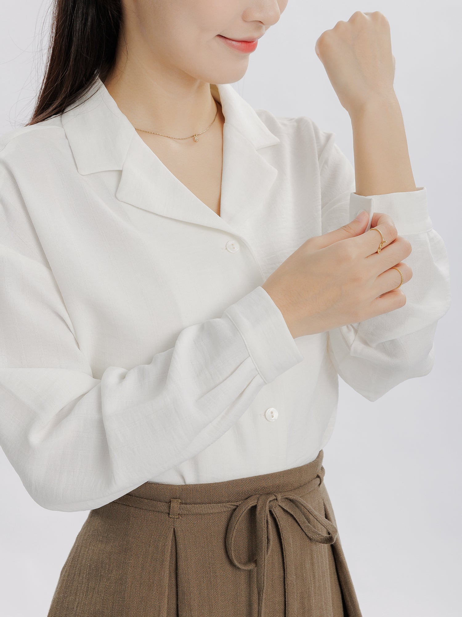 Dreamy Open Collar Shirt