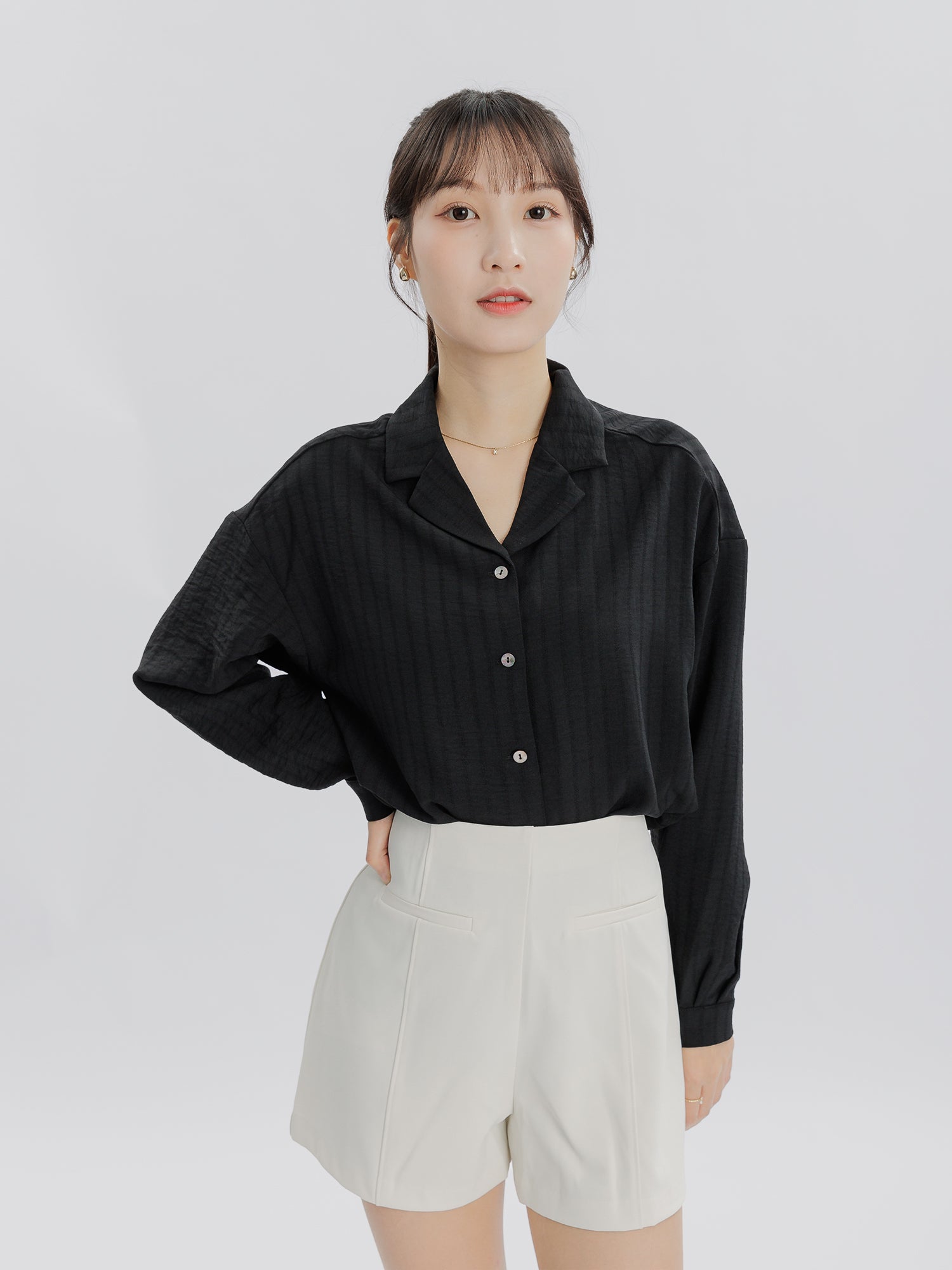 Dreamy Open Collar Shirt