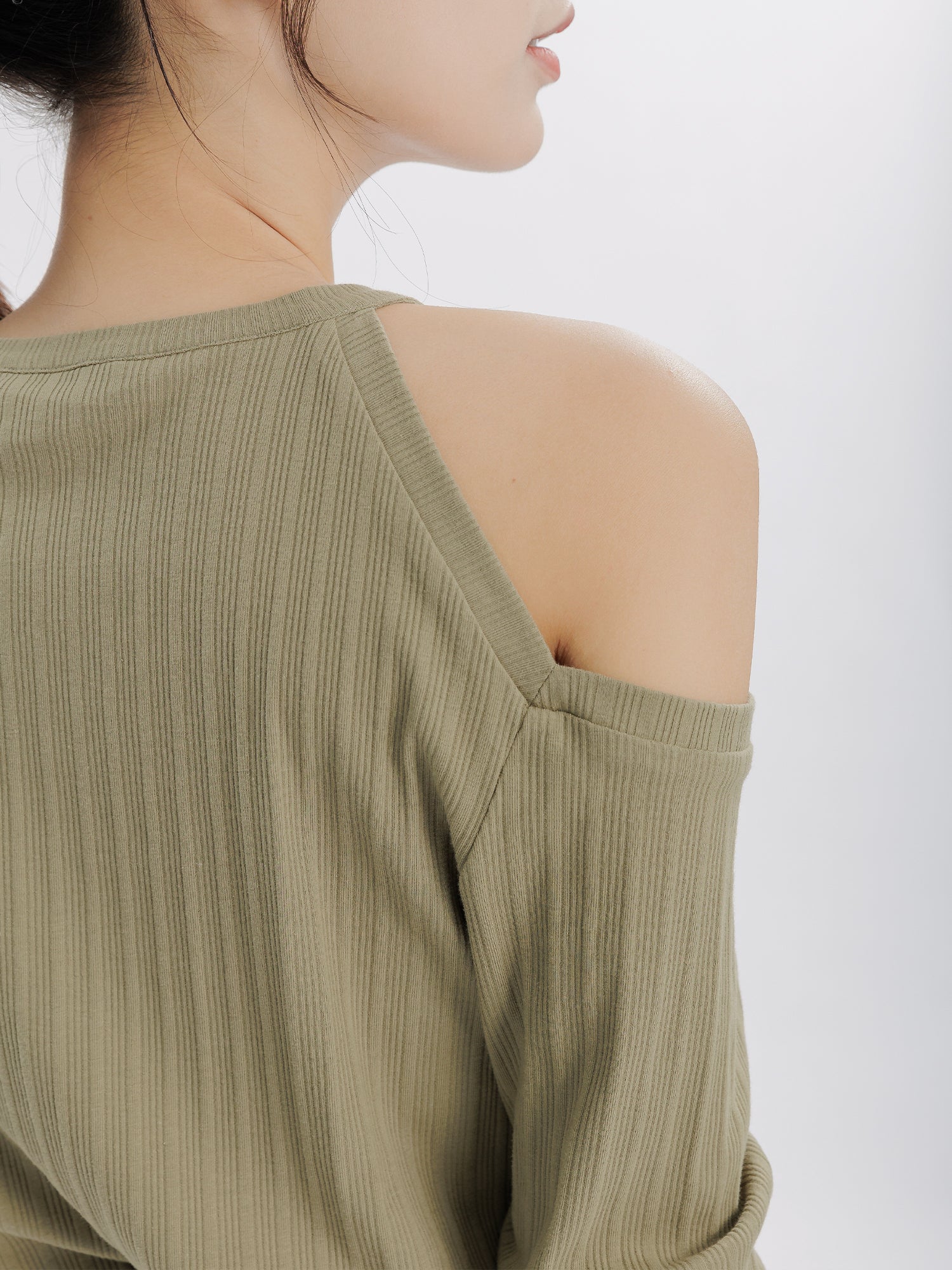 Echo Cold Shoulder Knit Top