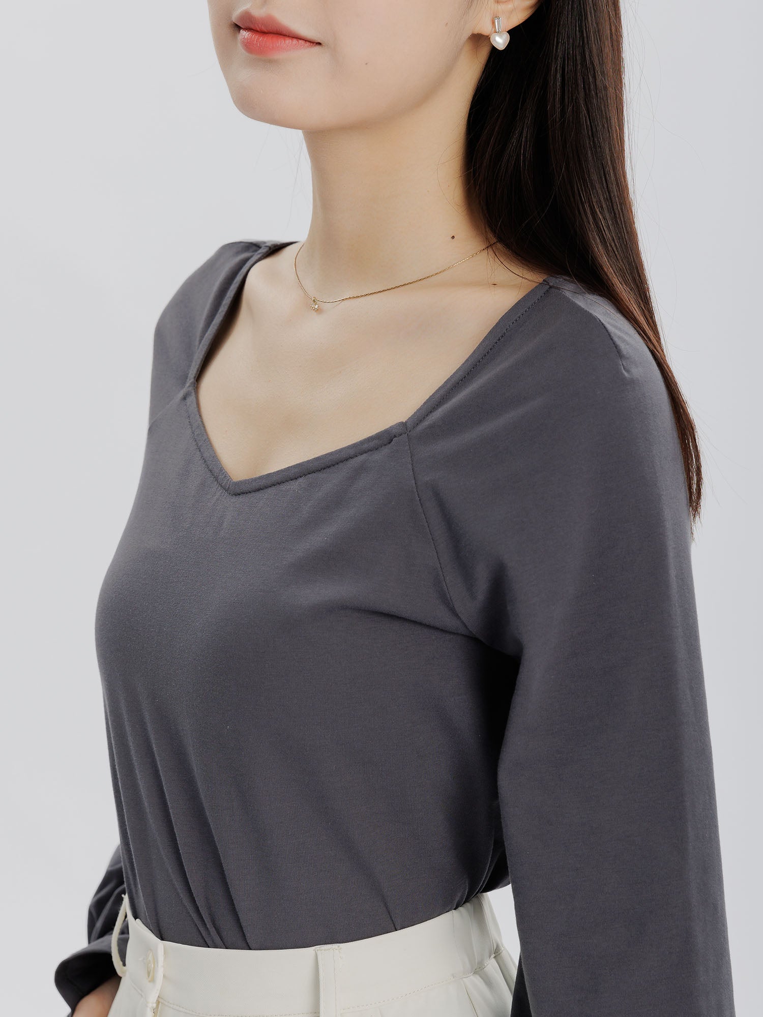 Jael Sweetheart Neck Top