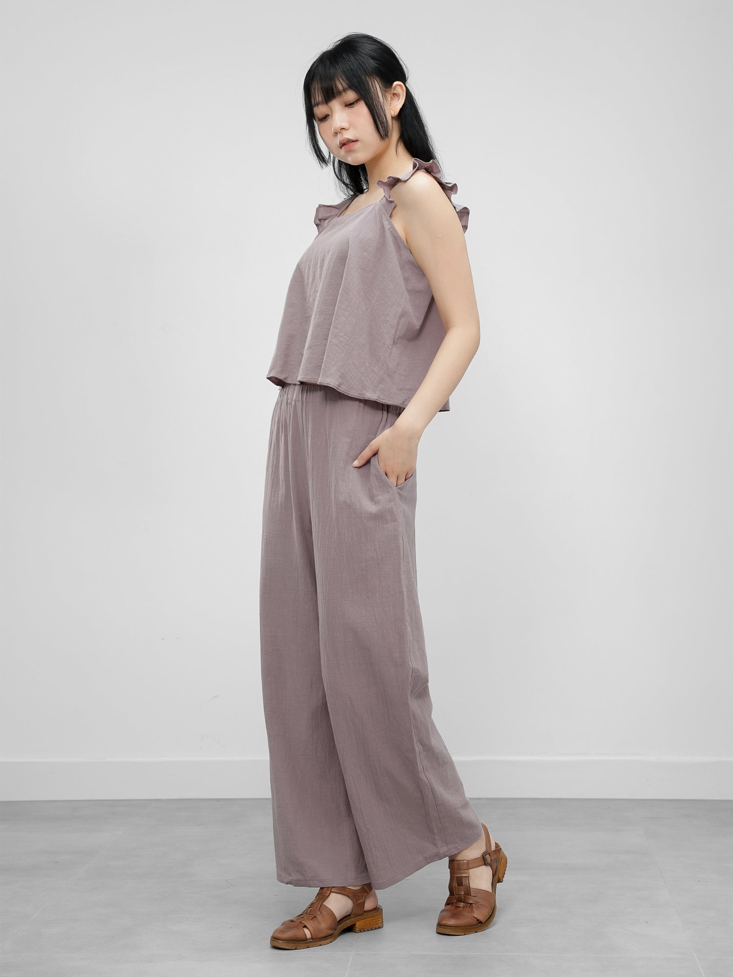 Claudia Linen Two-piece Set