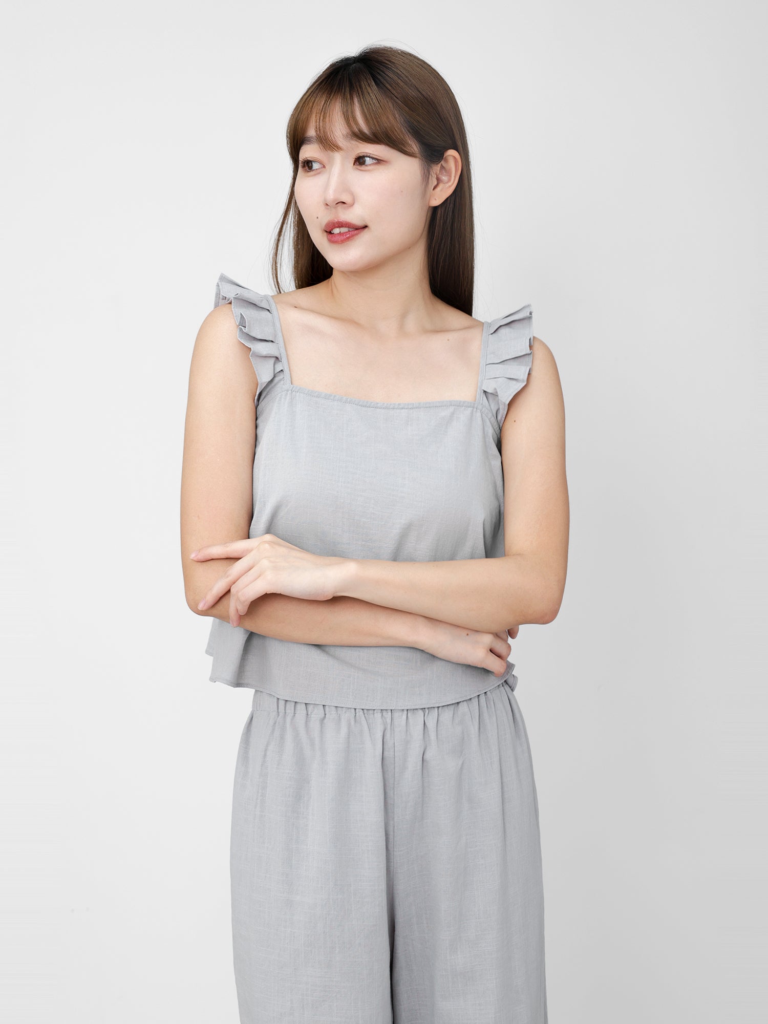 Claudia Linen Two-piece Set