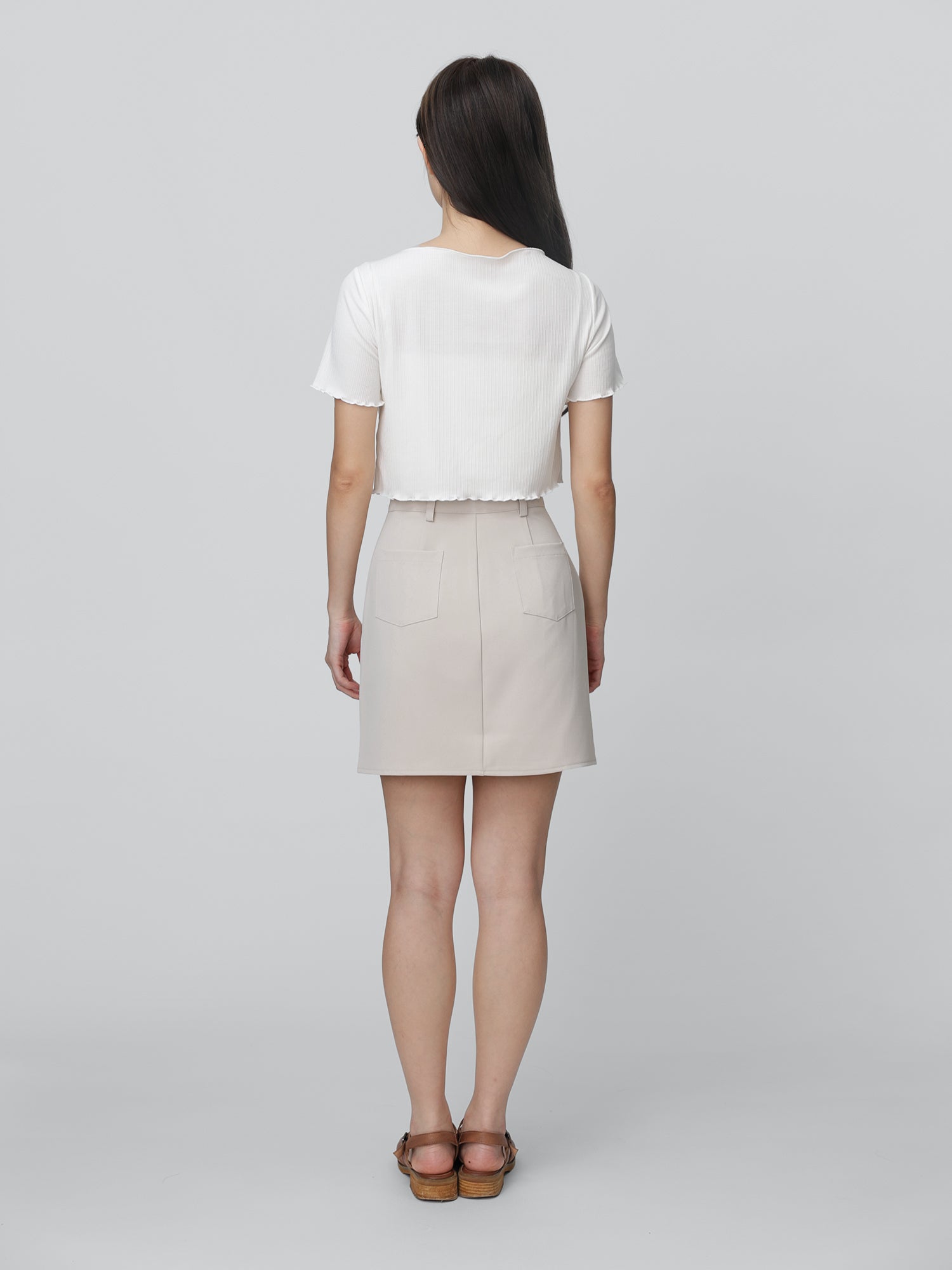 Bliss A-line Clean Skirt