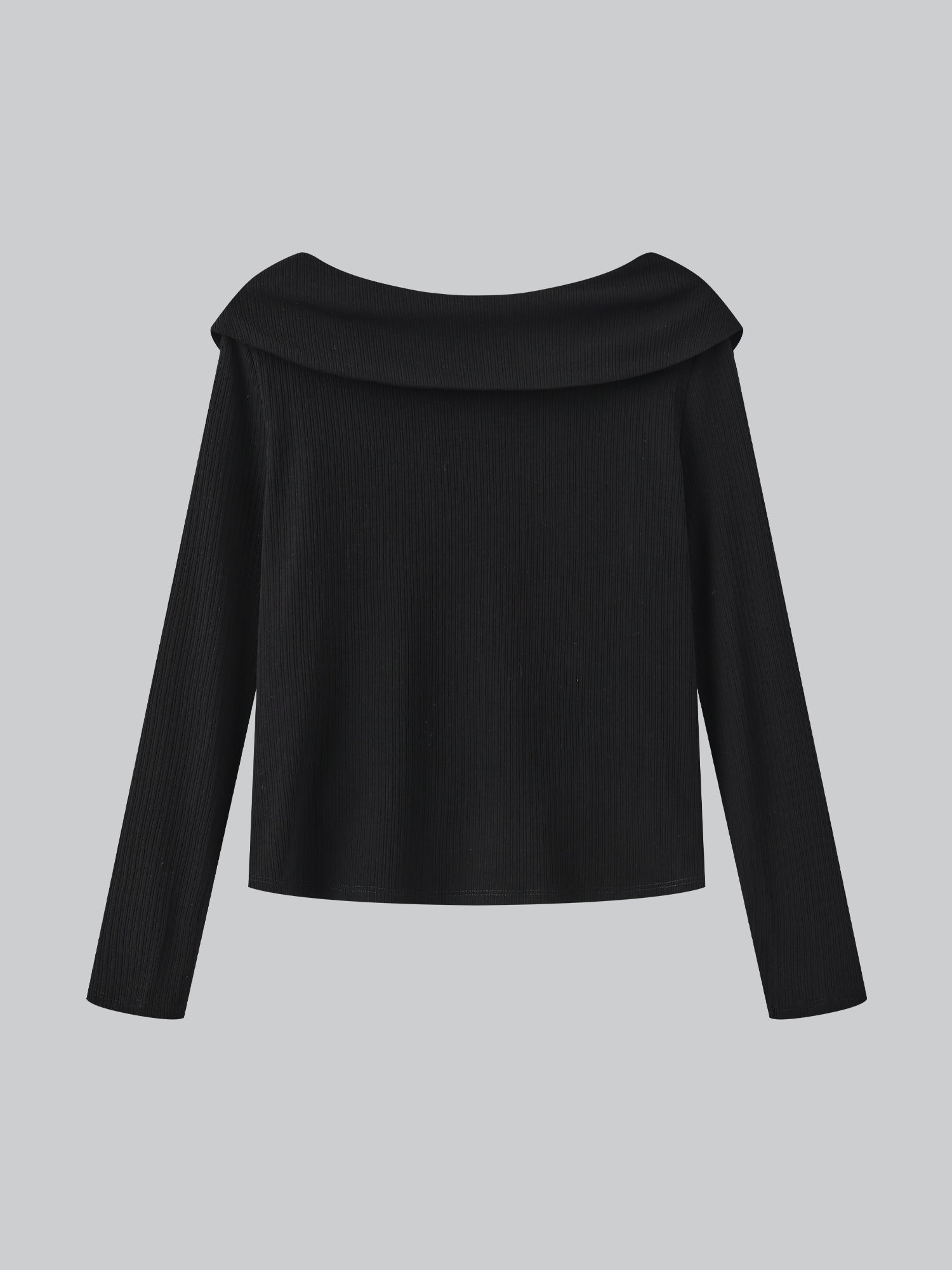 Raelyn Slimming Collar Button Top