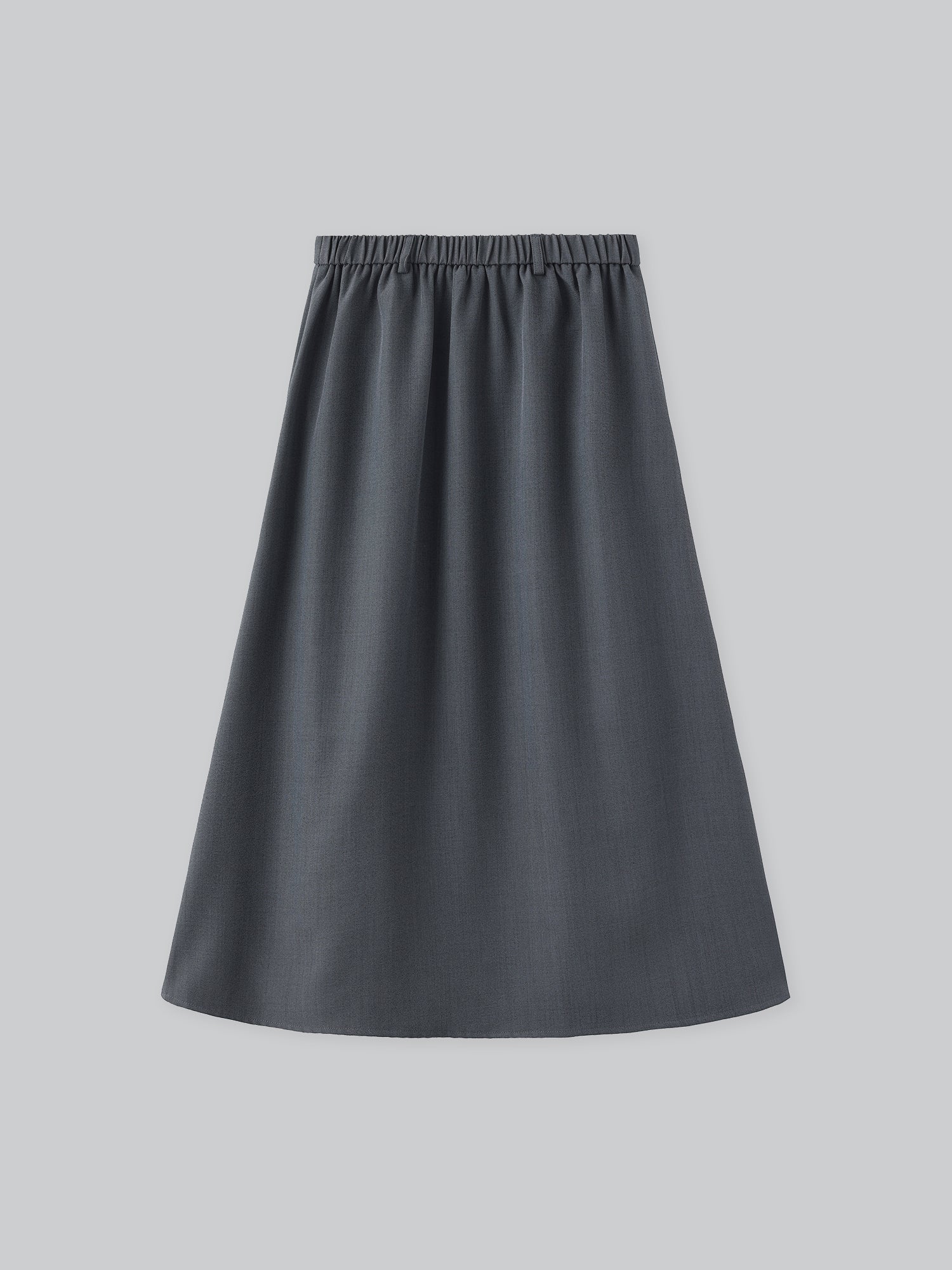 Elasticated Waist / Odesa Pleated Midi Skirt