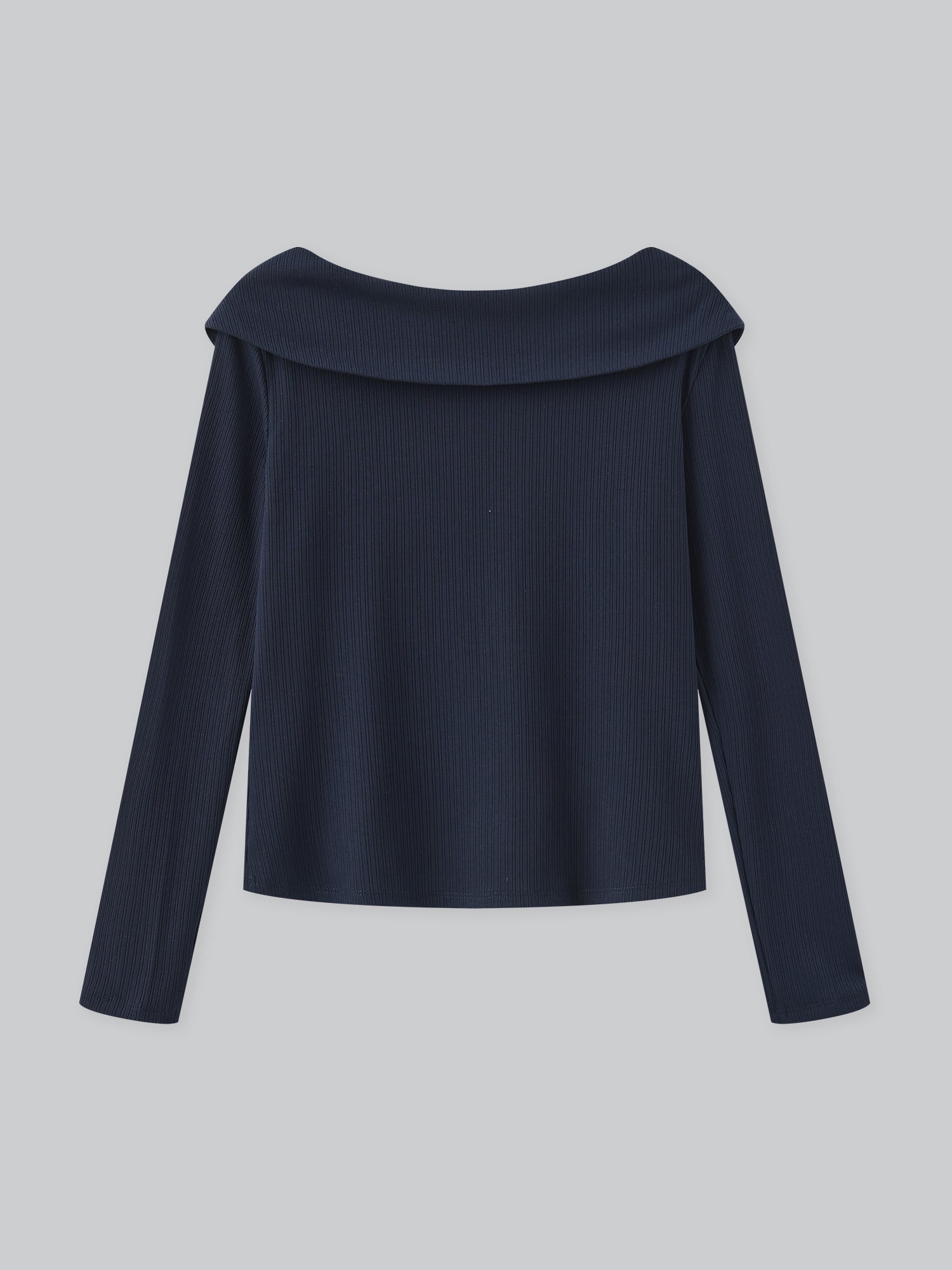 Raelyn Slimming Collar Button Top