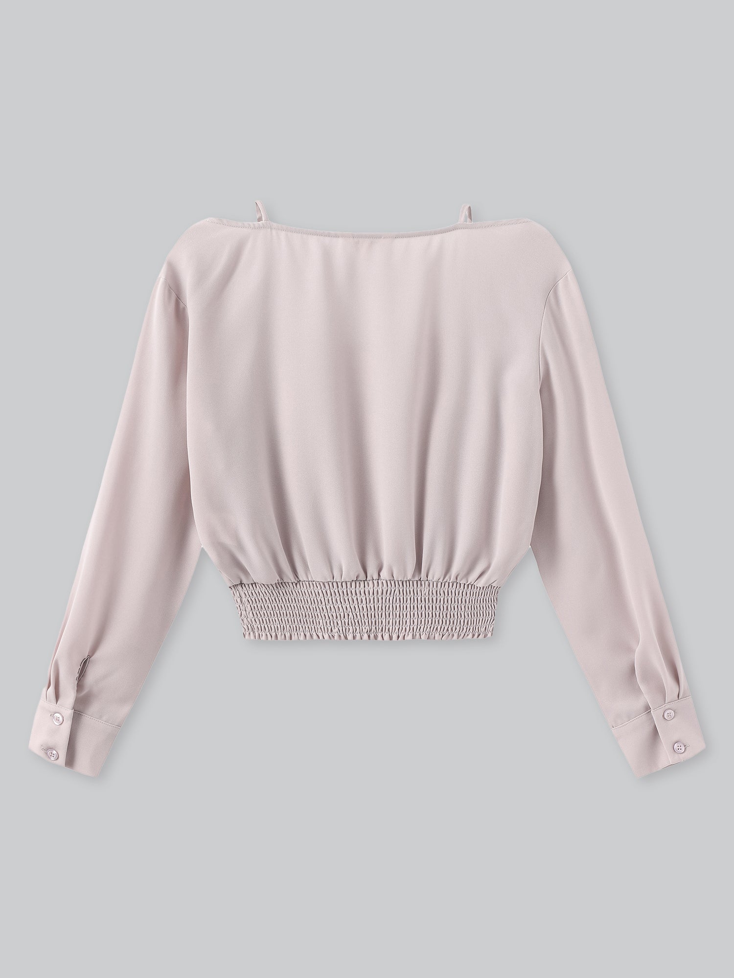 Madison Layered Shirring Top