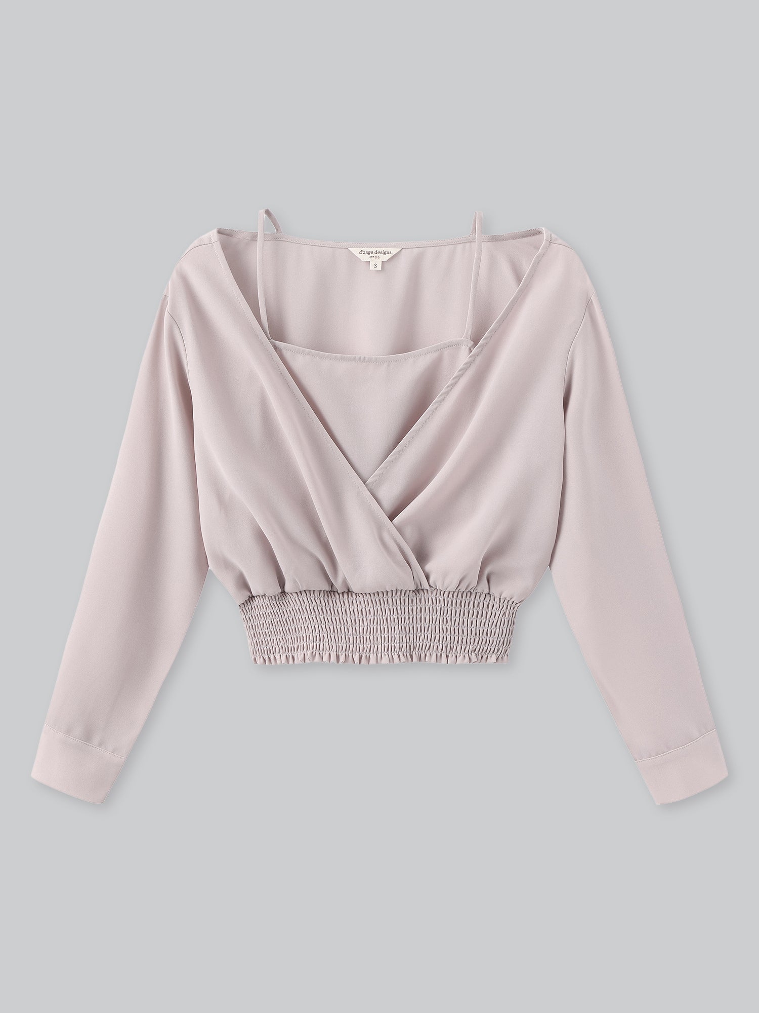 Madison Layered Shirring Top