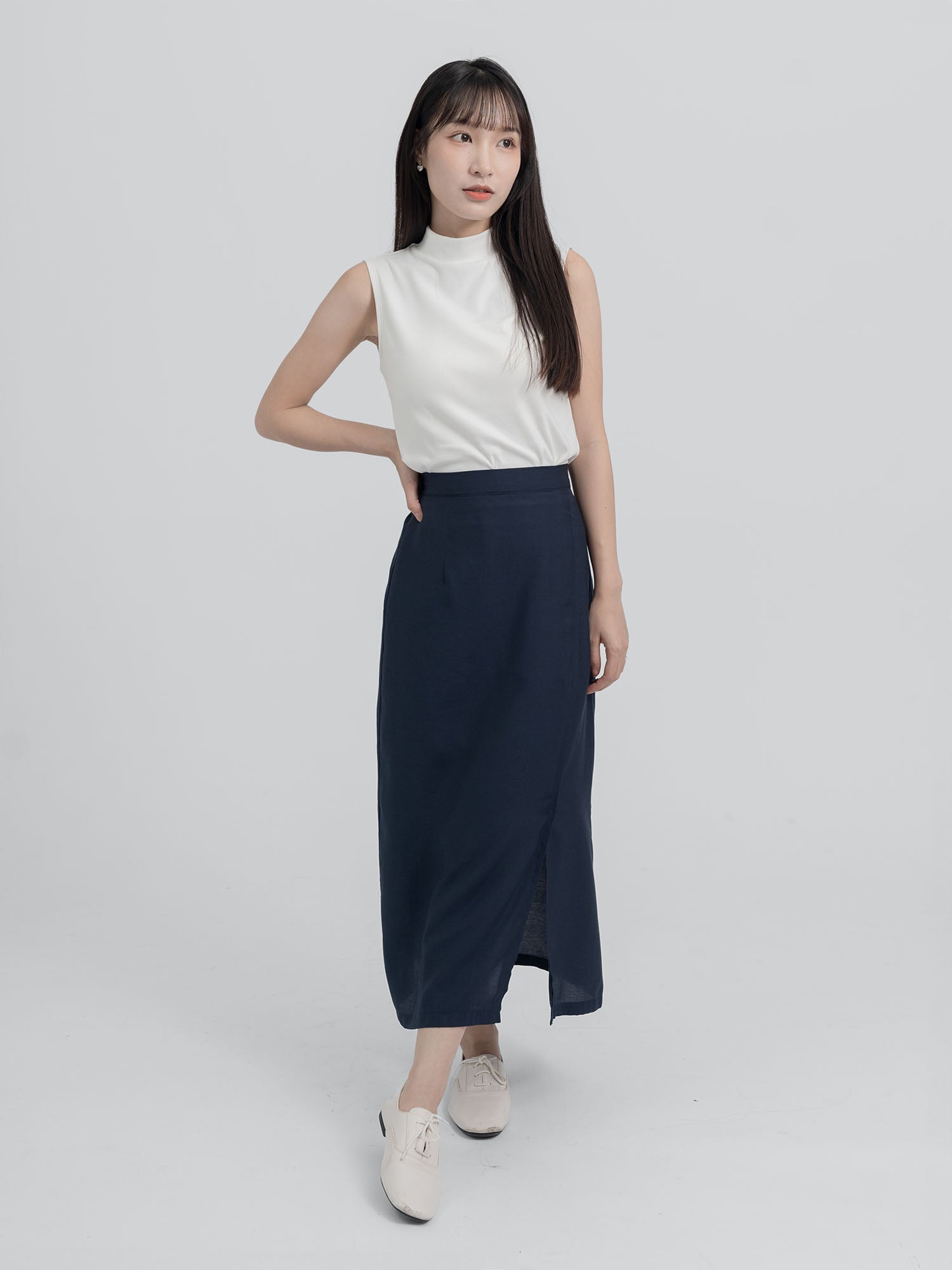 Paloma Side Slit Skirt