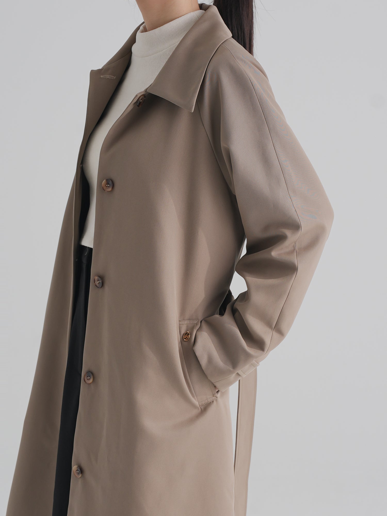 Belted Trench Coat