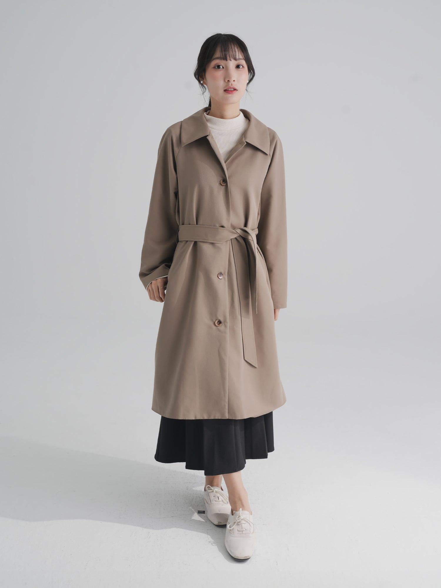 Belted Trench Coat