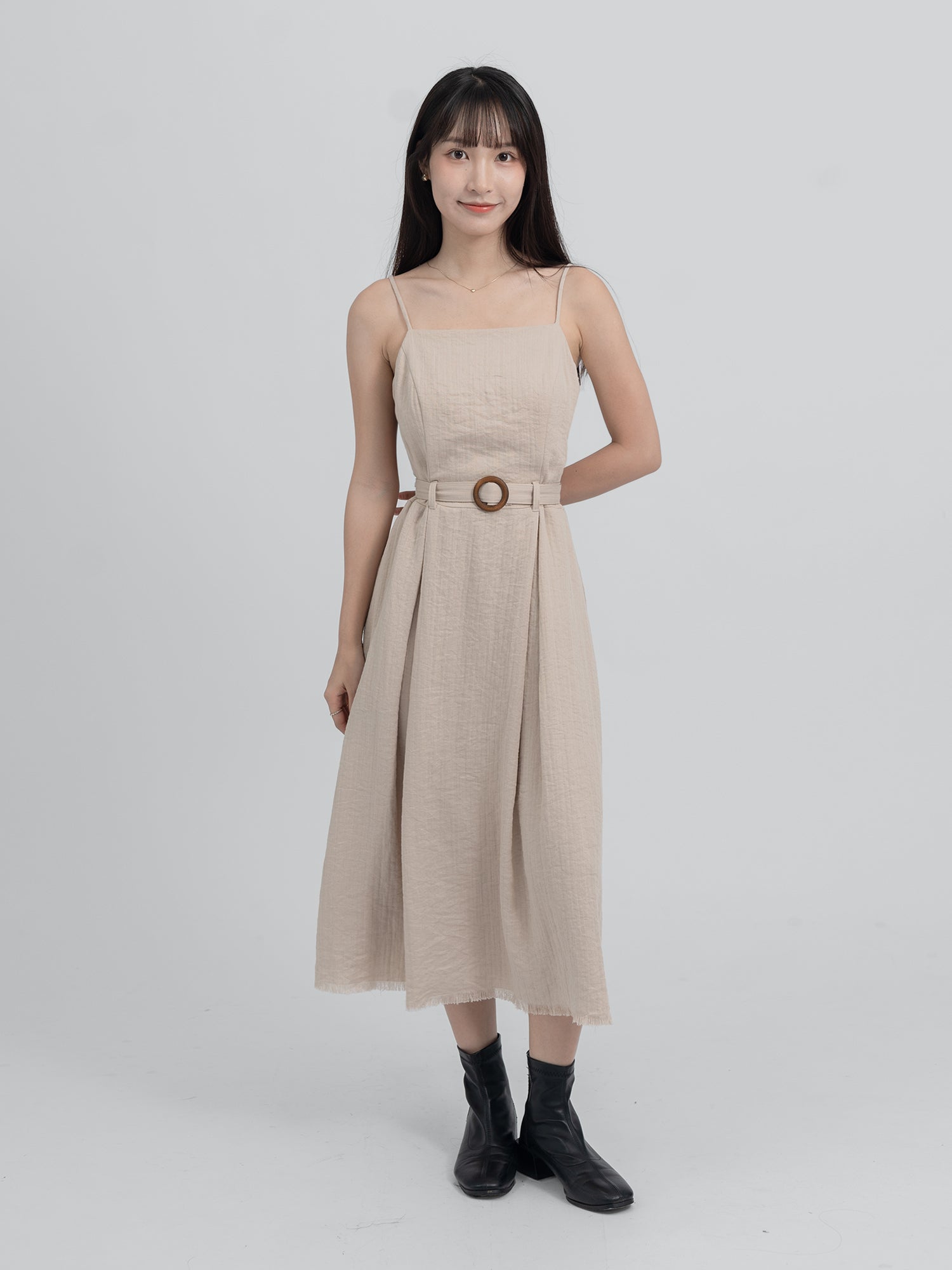 Elysia Buckled Cami Dress