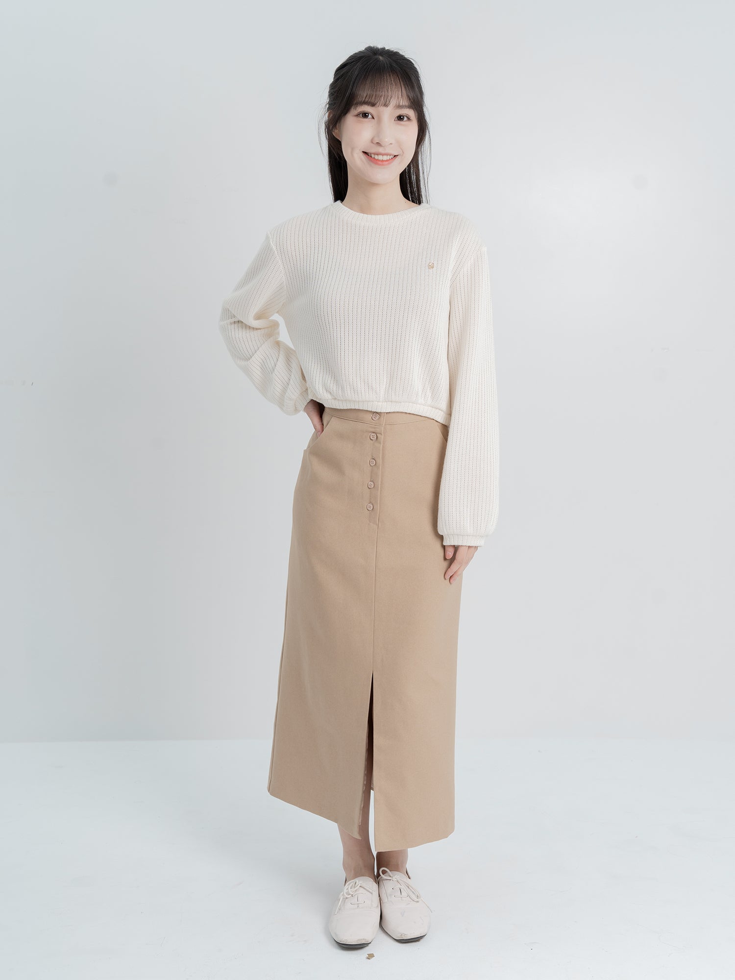 Alice Round Neck Knitted Sweater