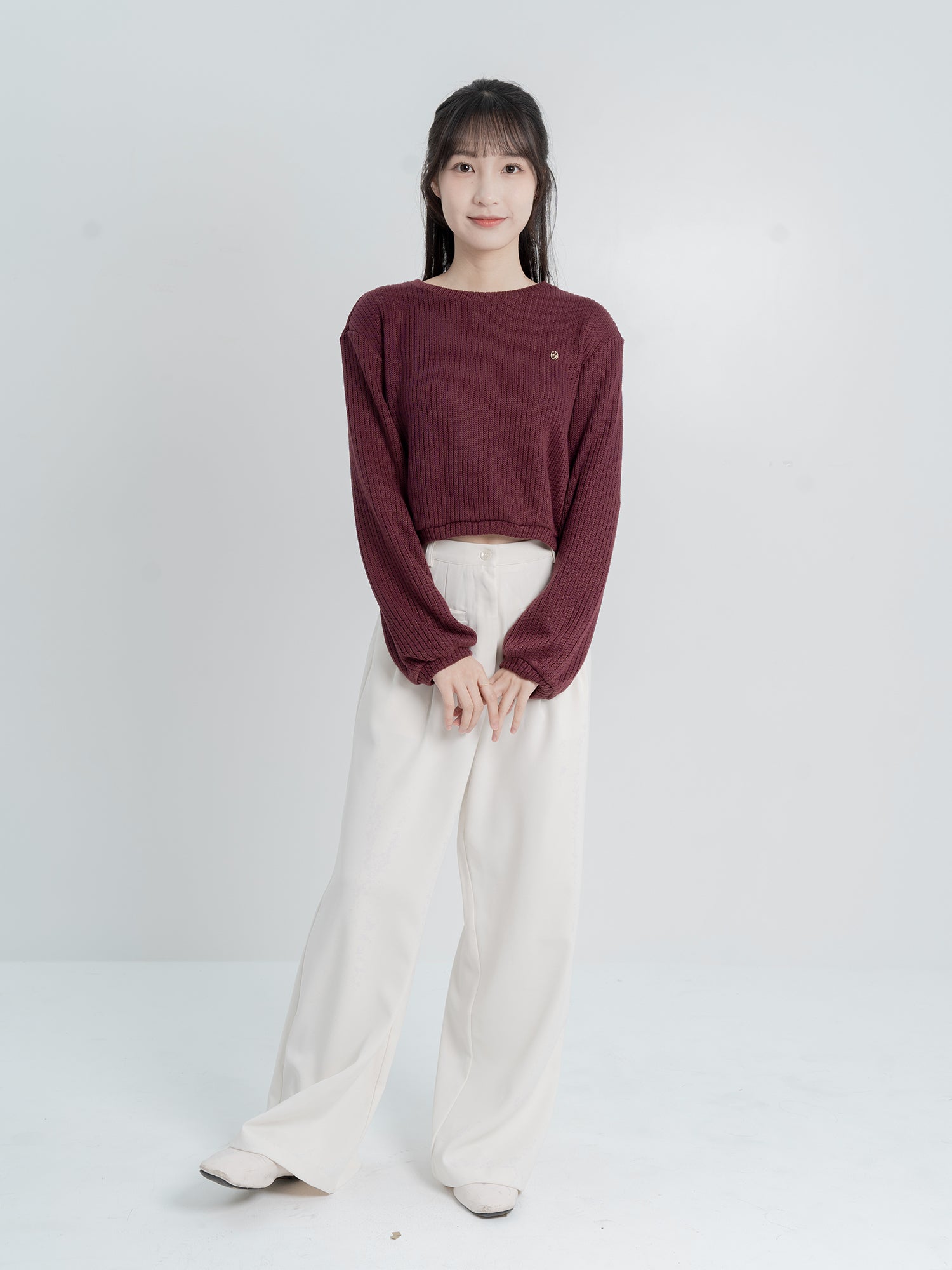 Alice Round Neck Knitted Sweater