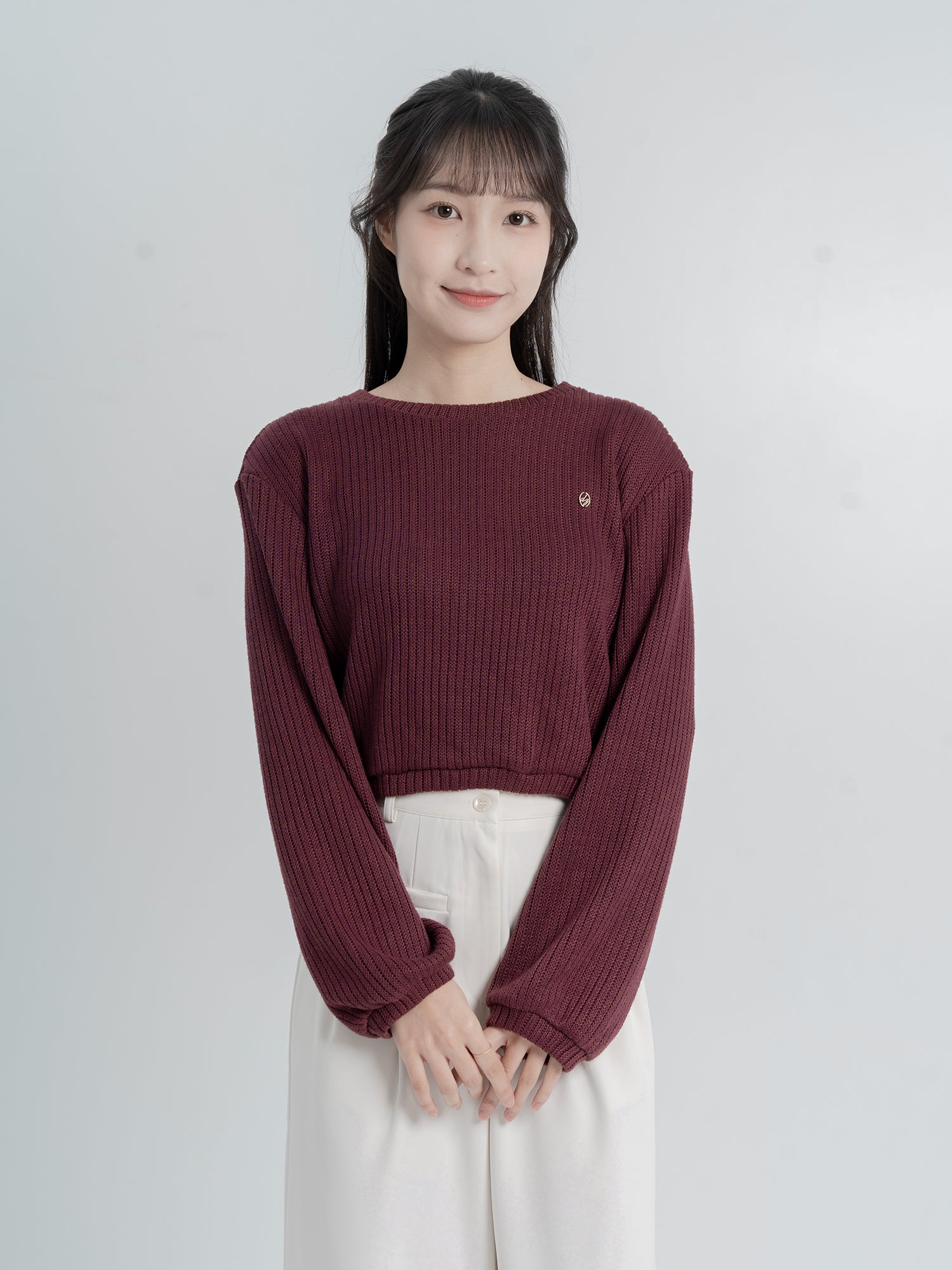 Alice Round Neck Knitted Sweater