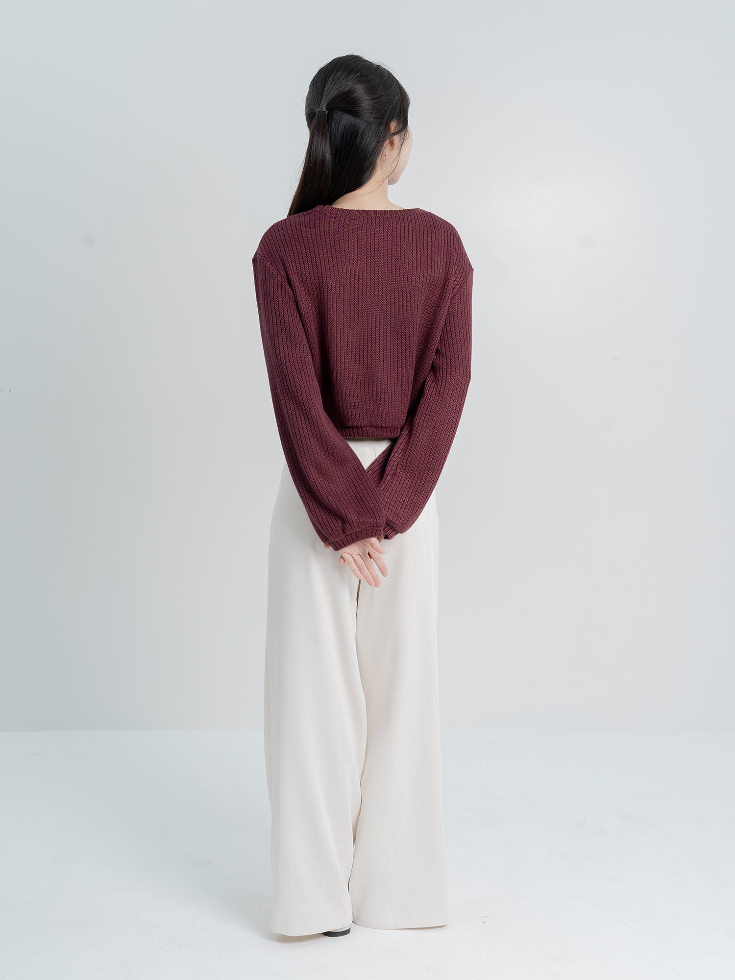 Alice Round Neck Knitted Sweater