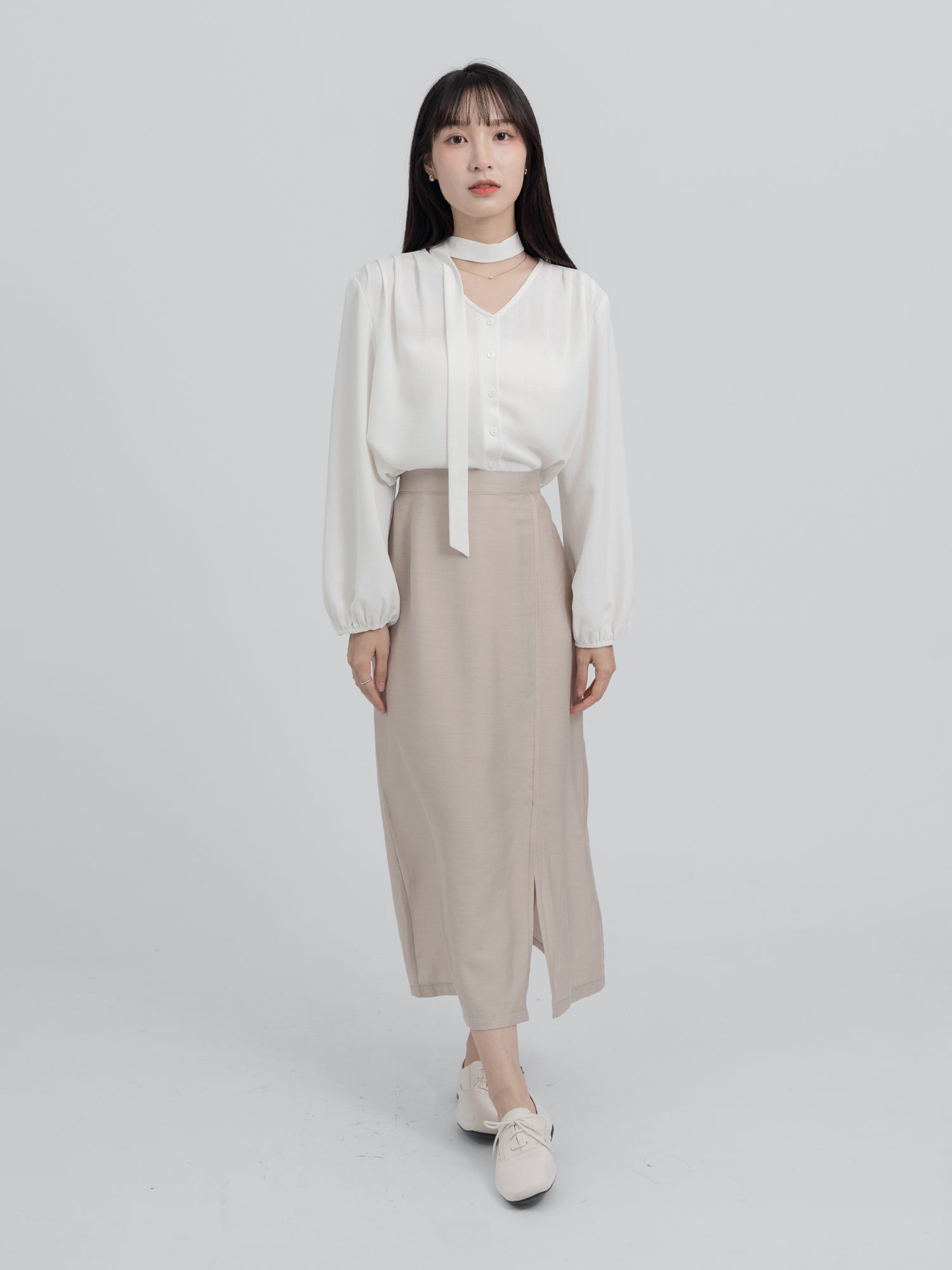 Paloma Side Slit Skirt