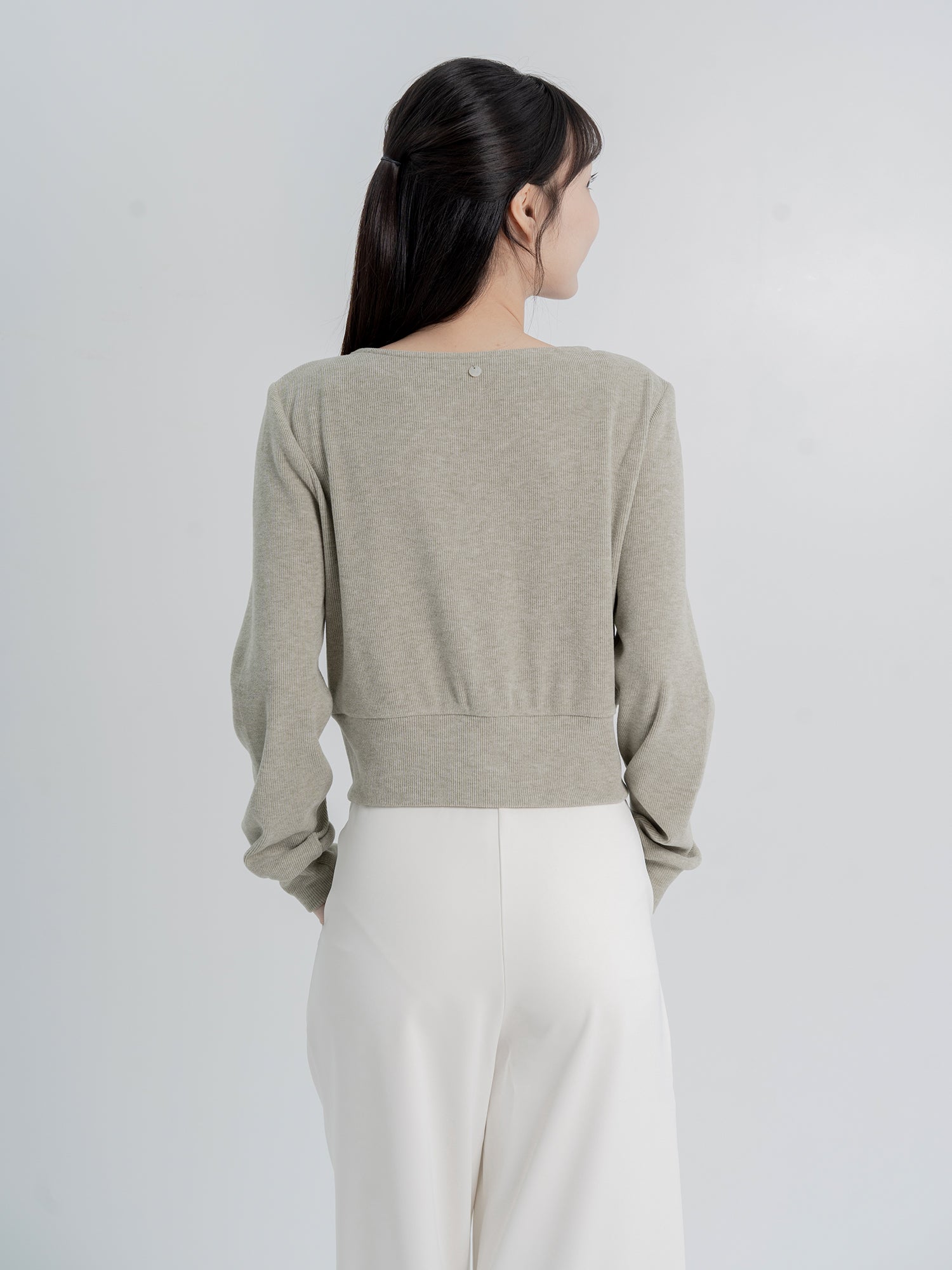 90% Cashmere / Fion Buttoned Knit Top