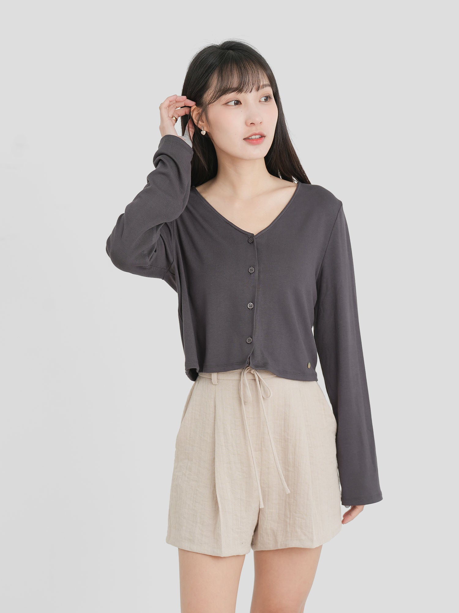 Lyra Clean Buttoned Cardigan