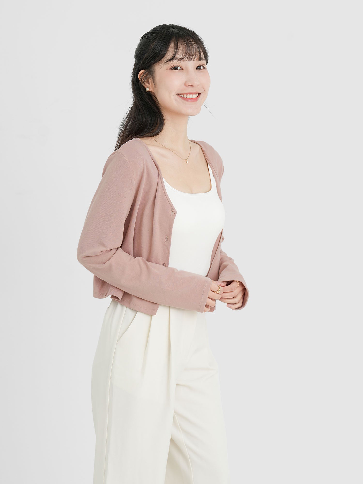 Lyra Clean Buttoned Cardigan