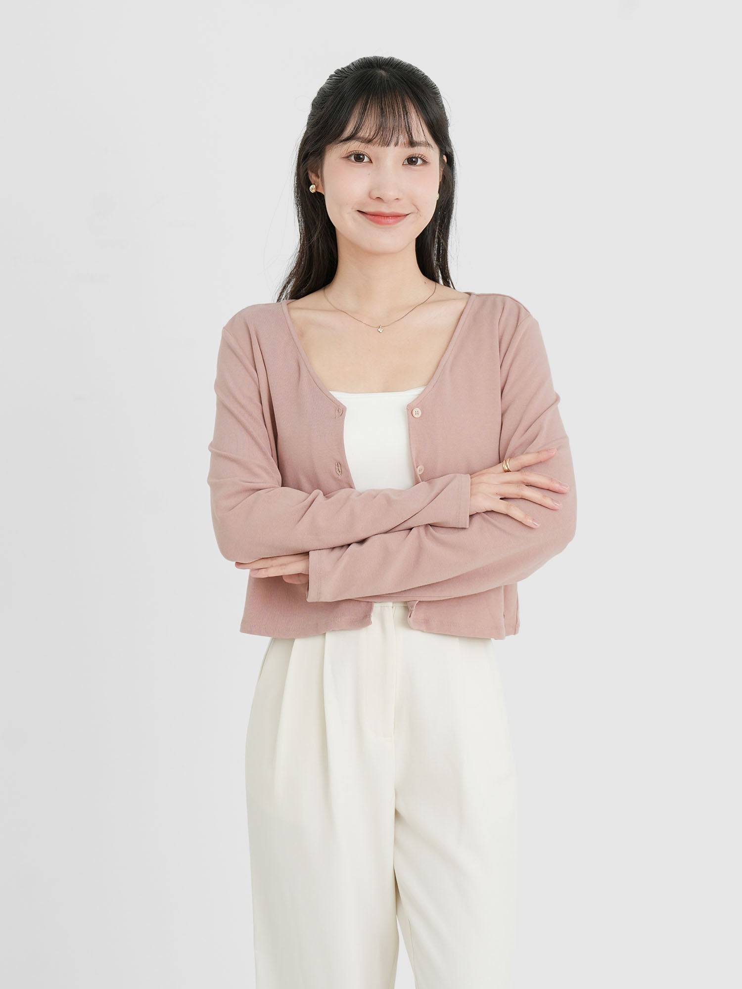 Lyra Clean Buttoned Cardigan