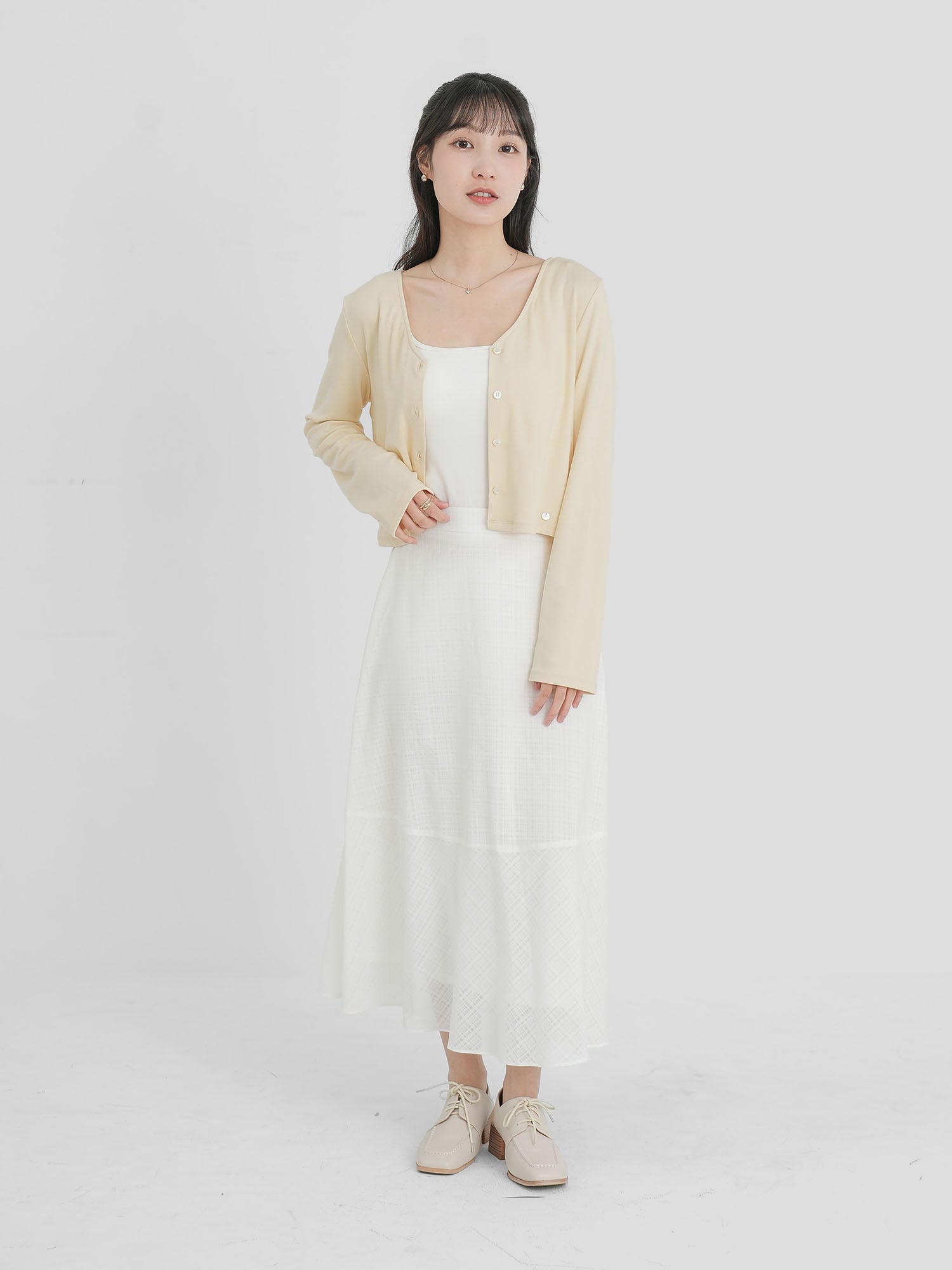 Lyra Clean Buttoned Cardigan