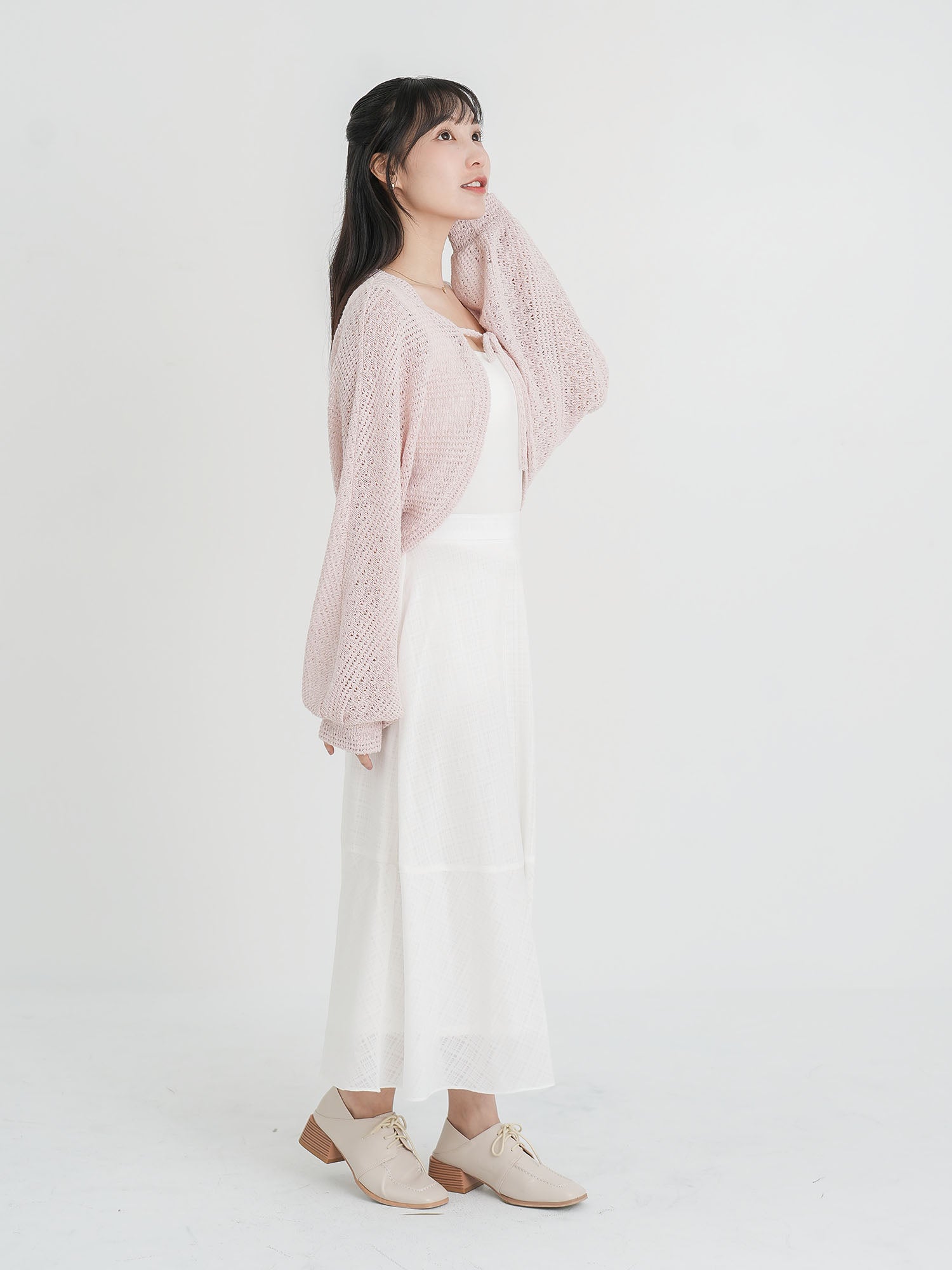 Ysabel Tie Front Crochet Outer