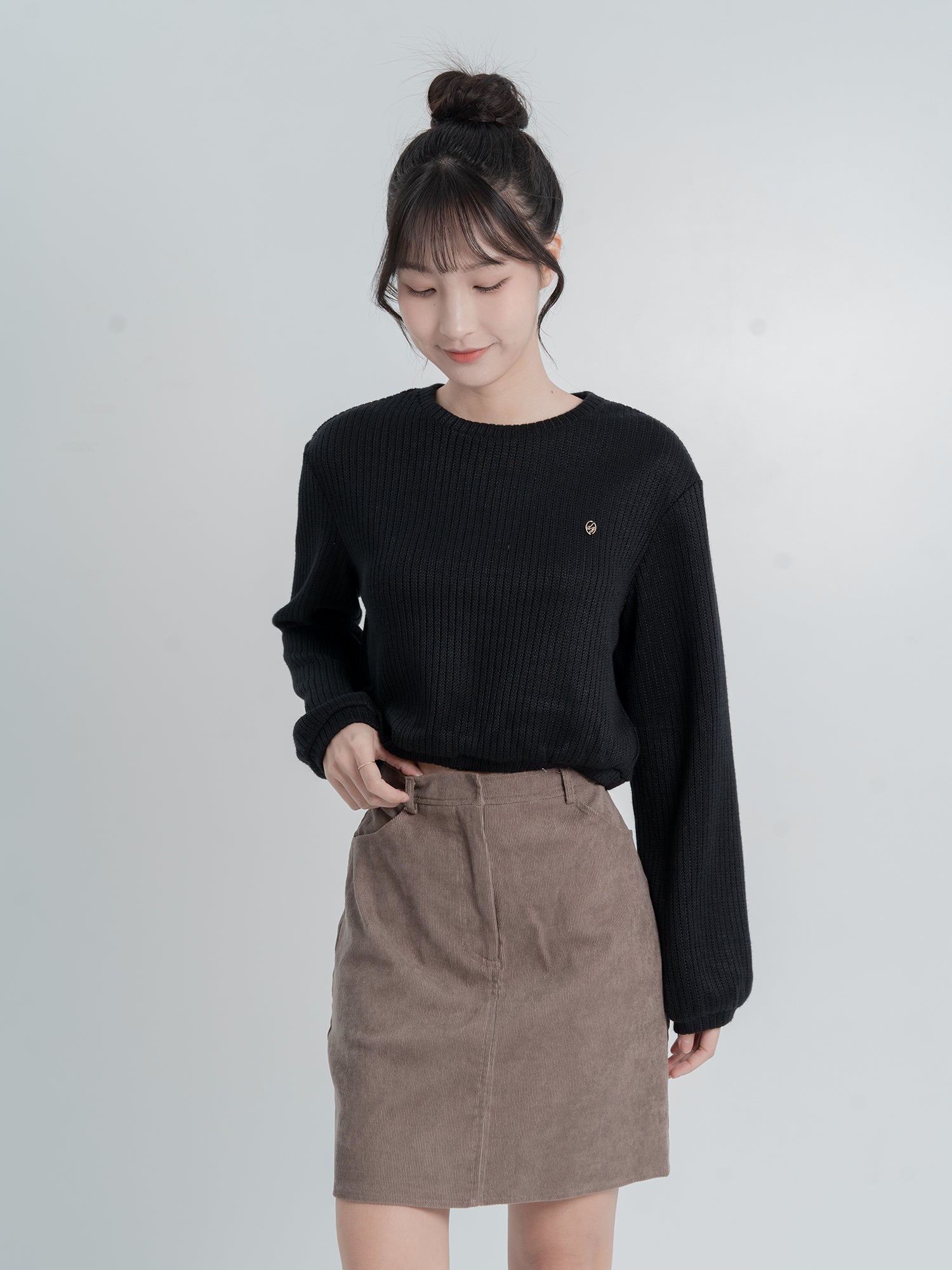 Alice Round Neck Knitted Sweater