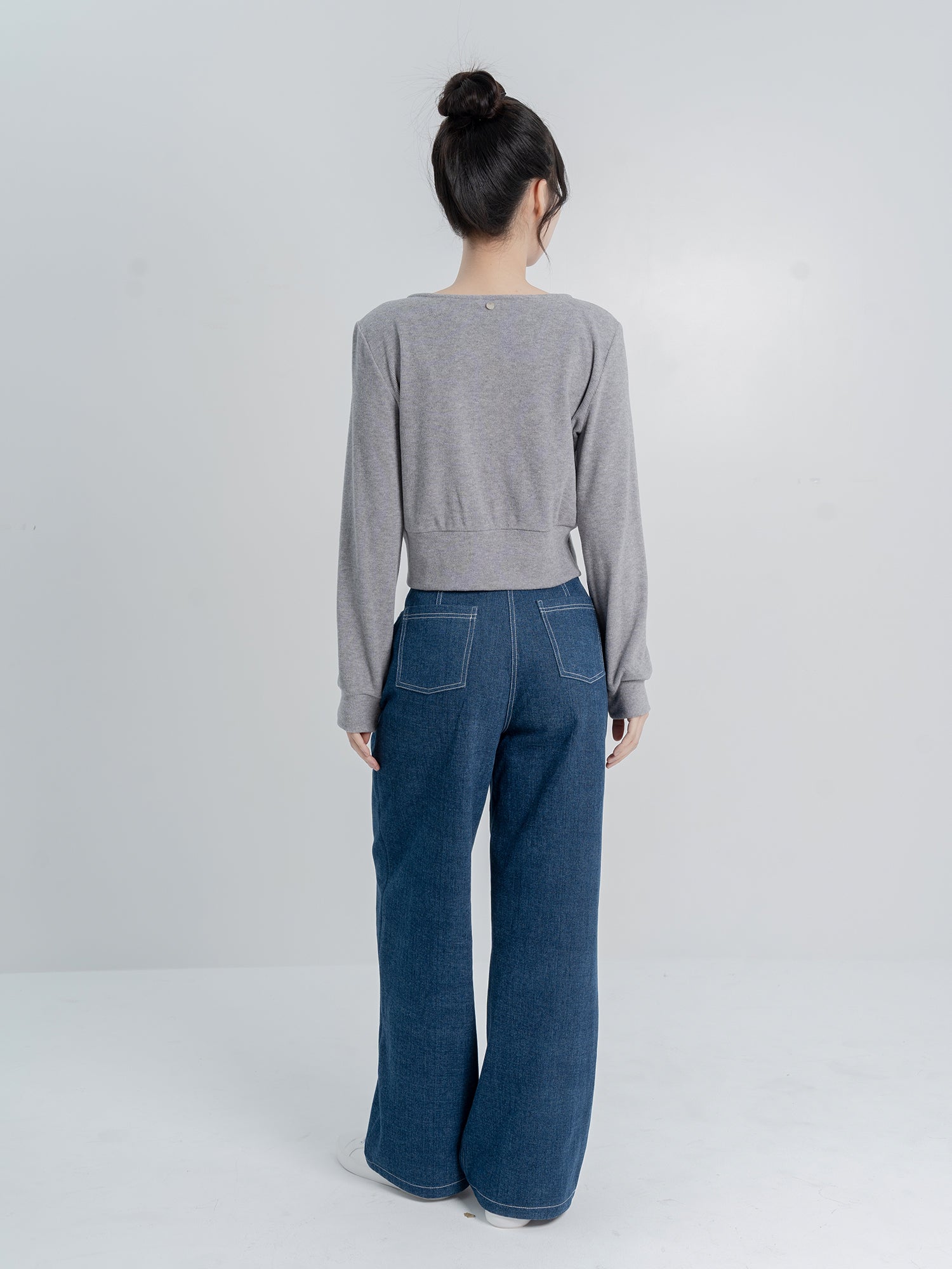 90% Cashmere / Fion Buttoned Knit Top