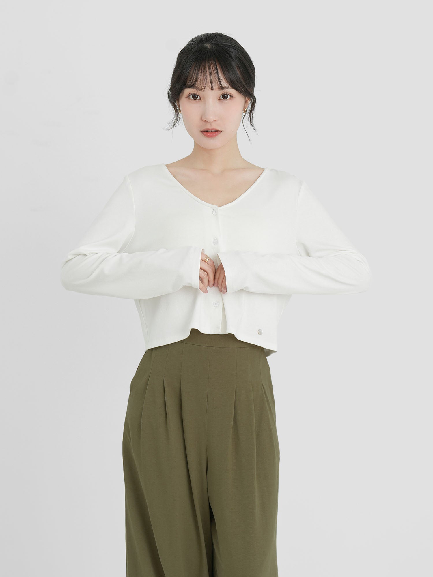 Lyra Clean Buttoned Cardigan