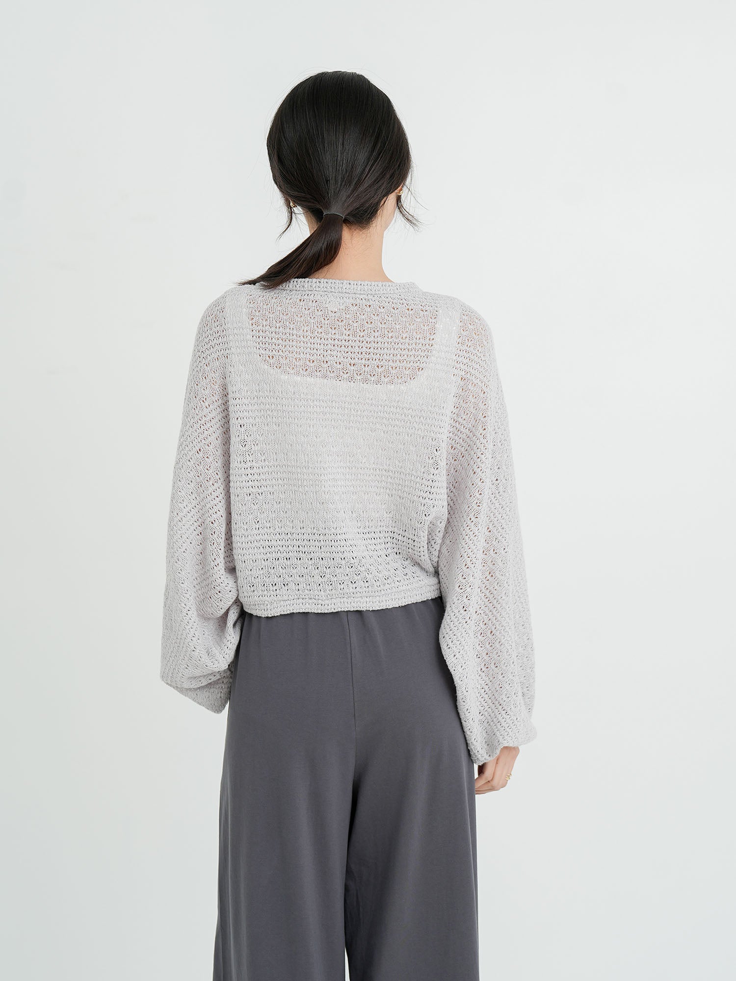 Ysabel Tie Front Crochet Outer