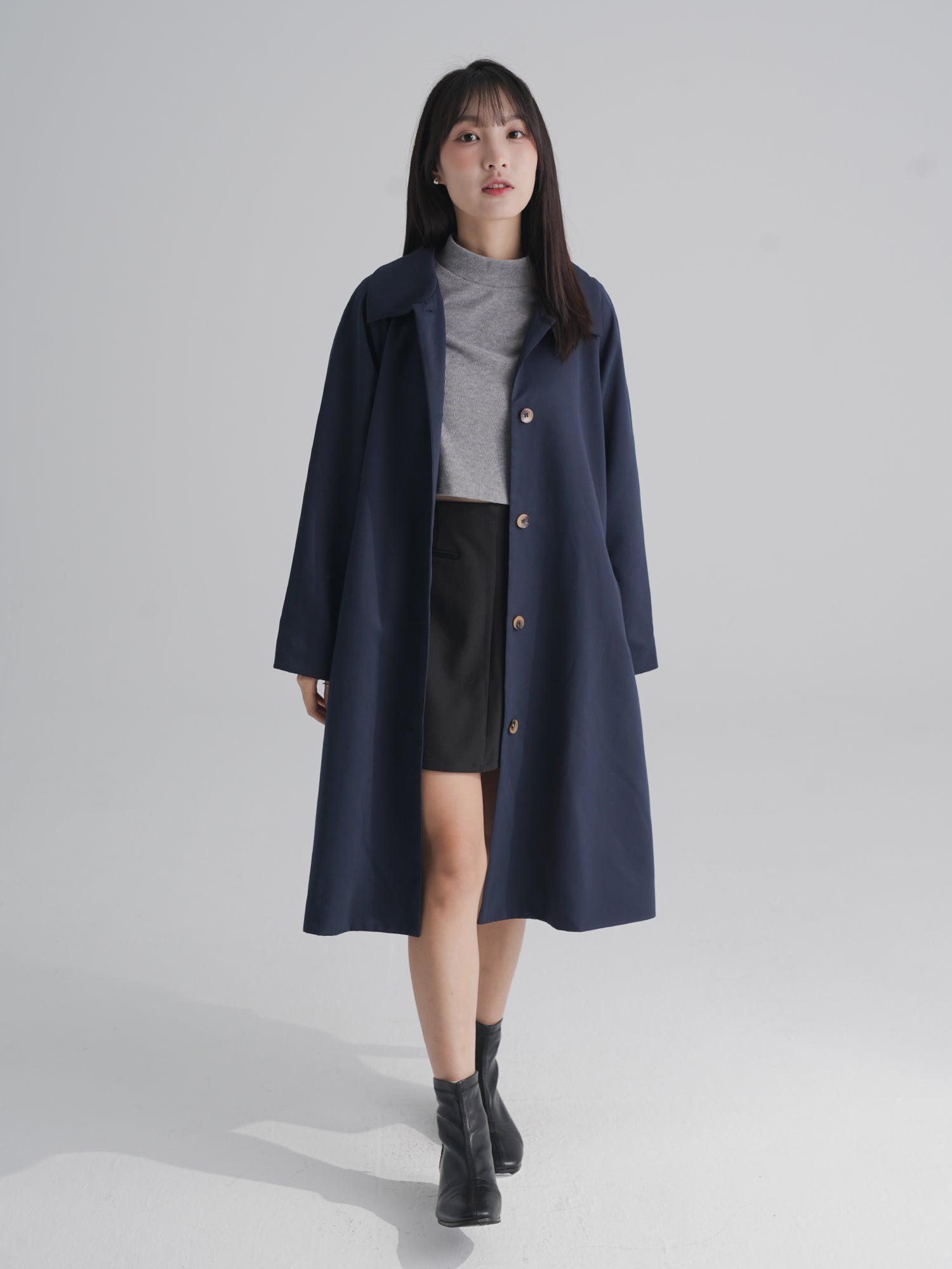 Chai Belted Trench Coat