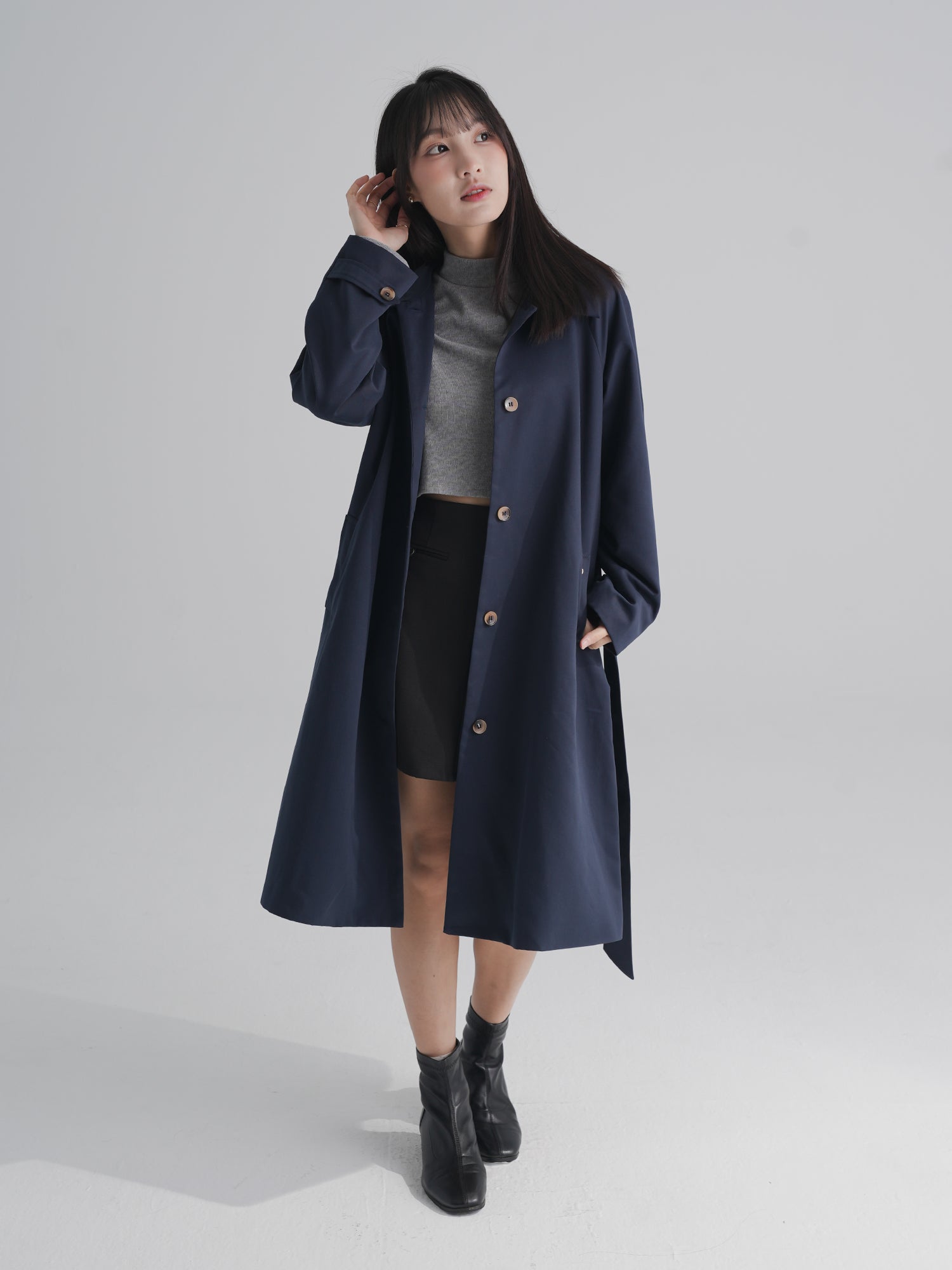 Belted Trench Coat