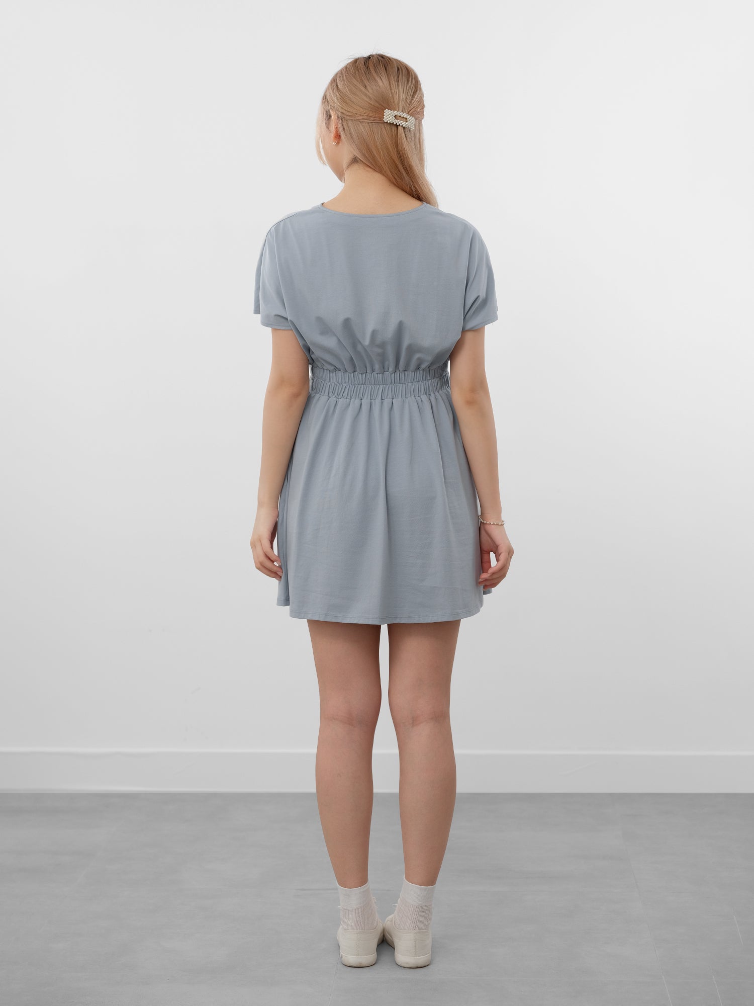 Paige Elastic Waist Mini Dress