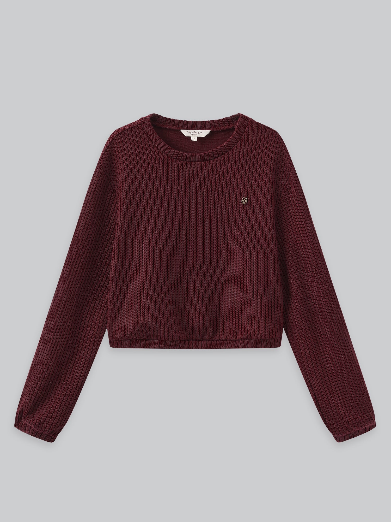 Alice Round Neck Knitted Sweater