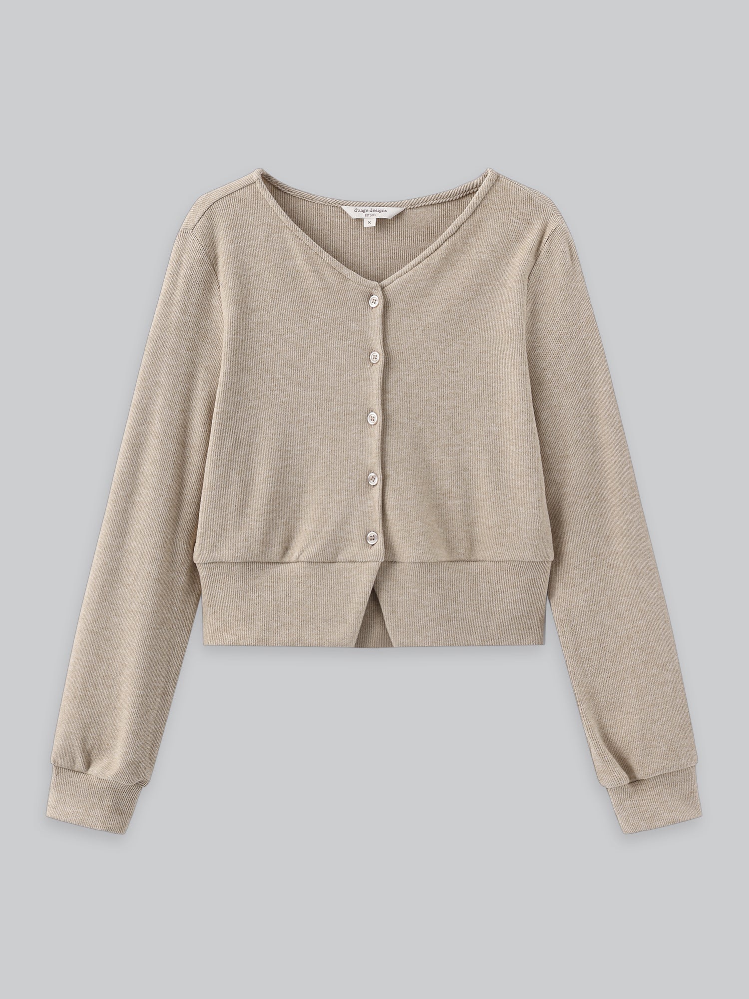 90% Cashmere / Fion Buttoned Knit Top