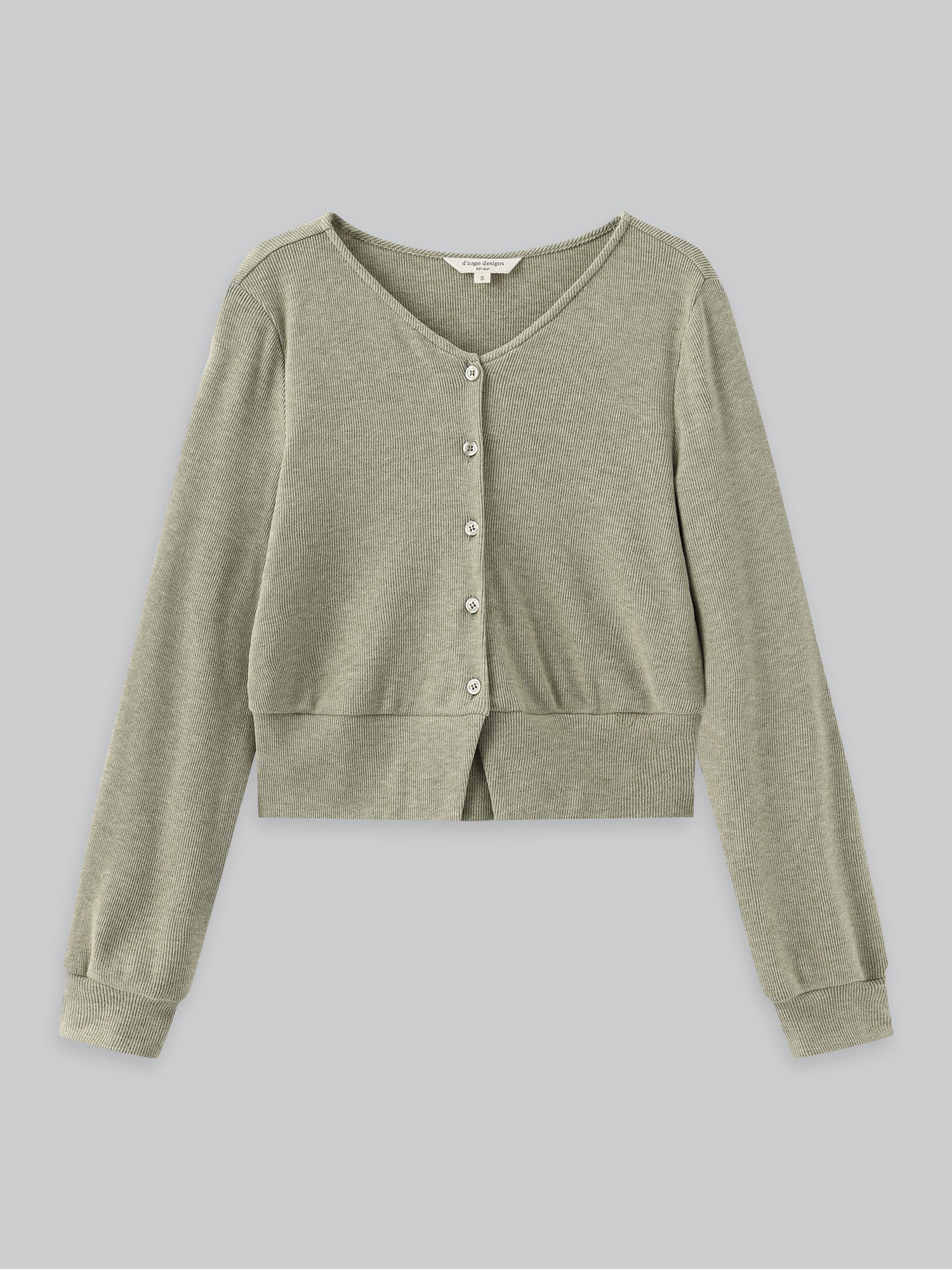 90% Cashmere / Fion Buttoned Knit Top