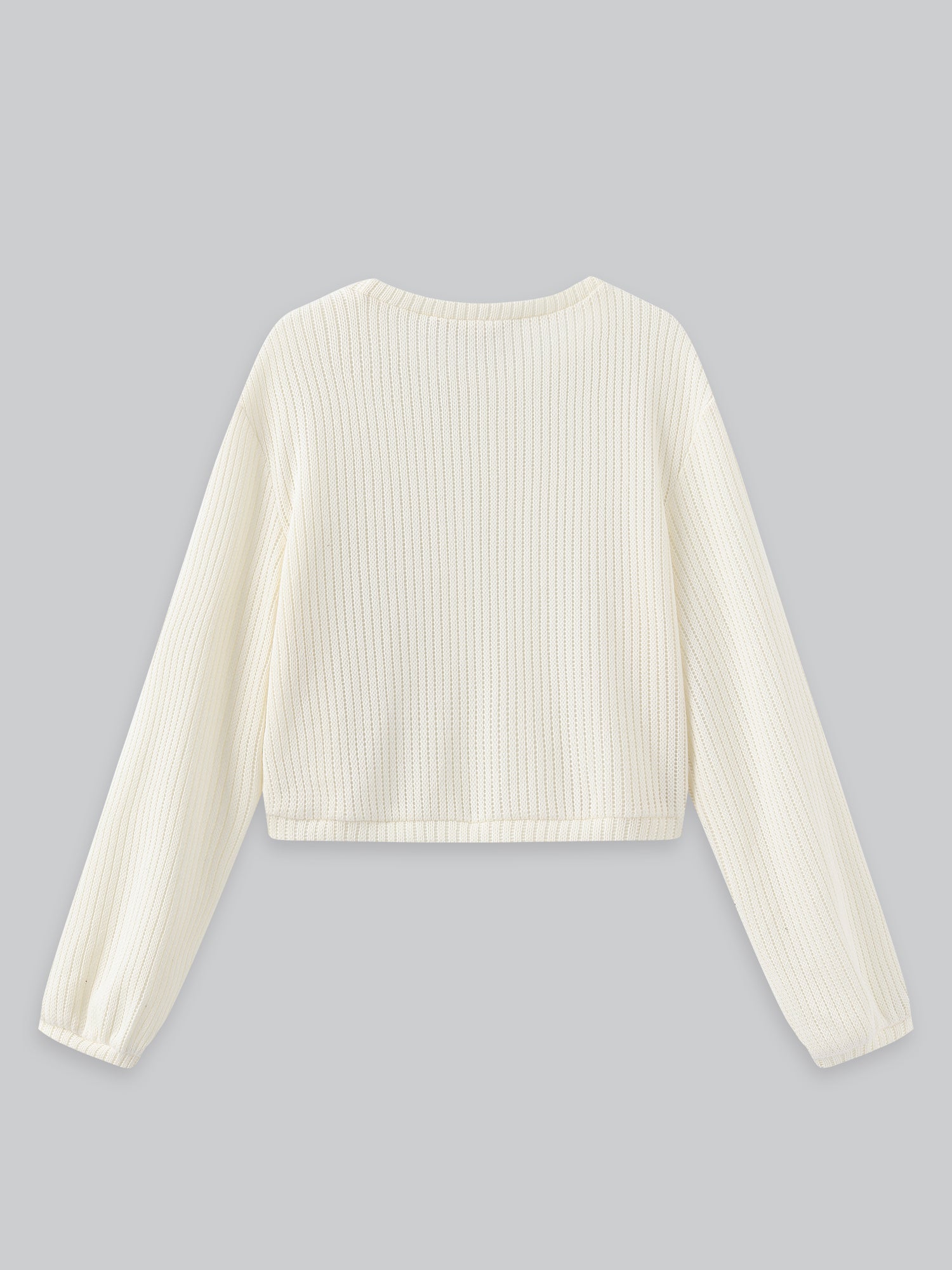 Alice Round Neck Knitted Sweater