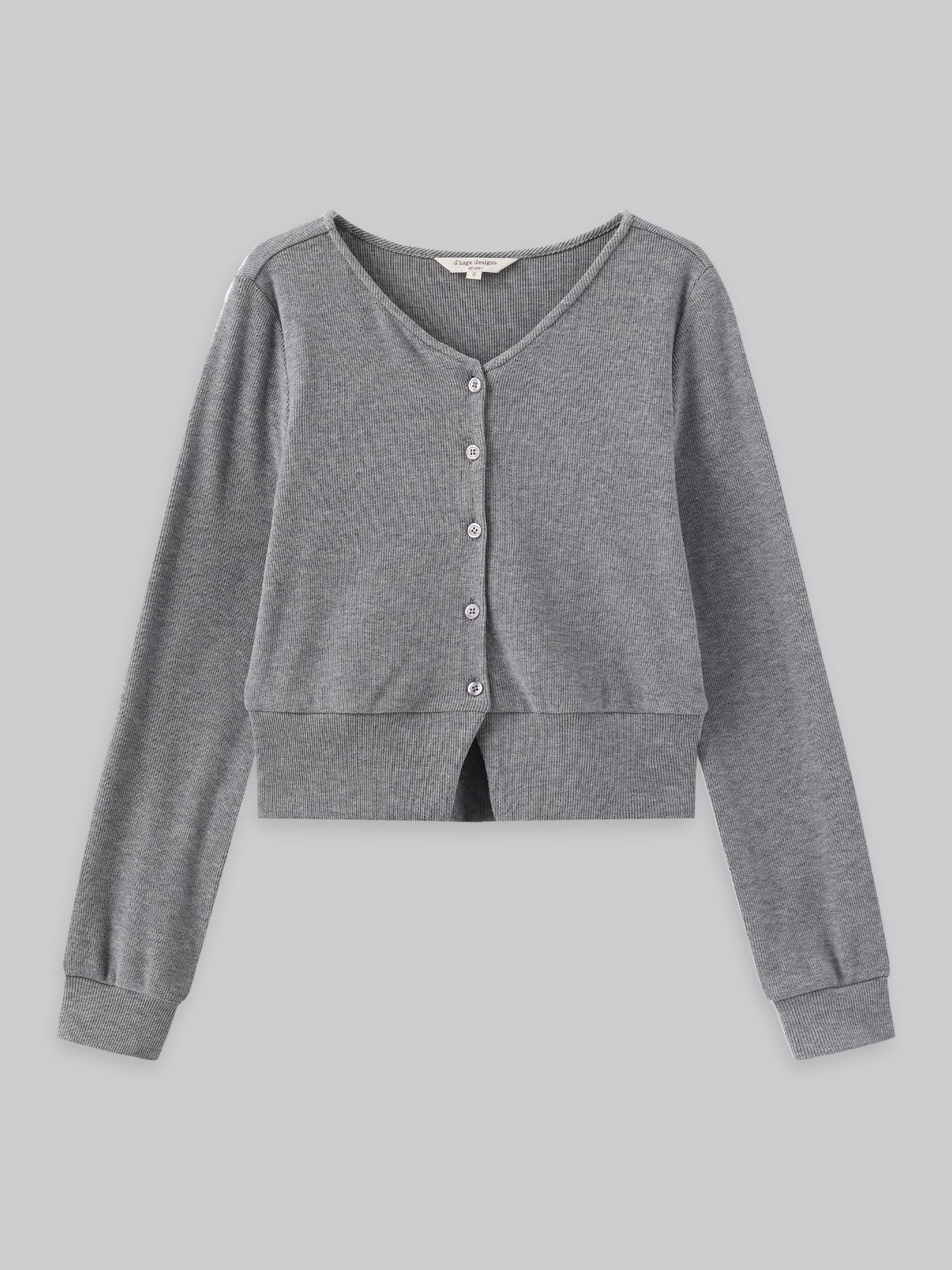 90% Cashmere / Fion Buttoned Knit Top