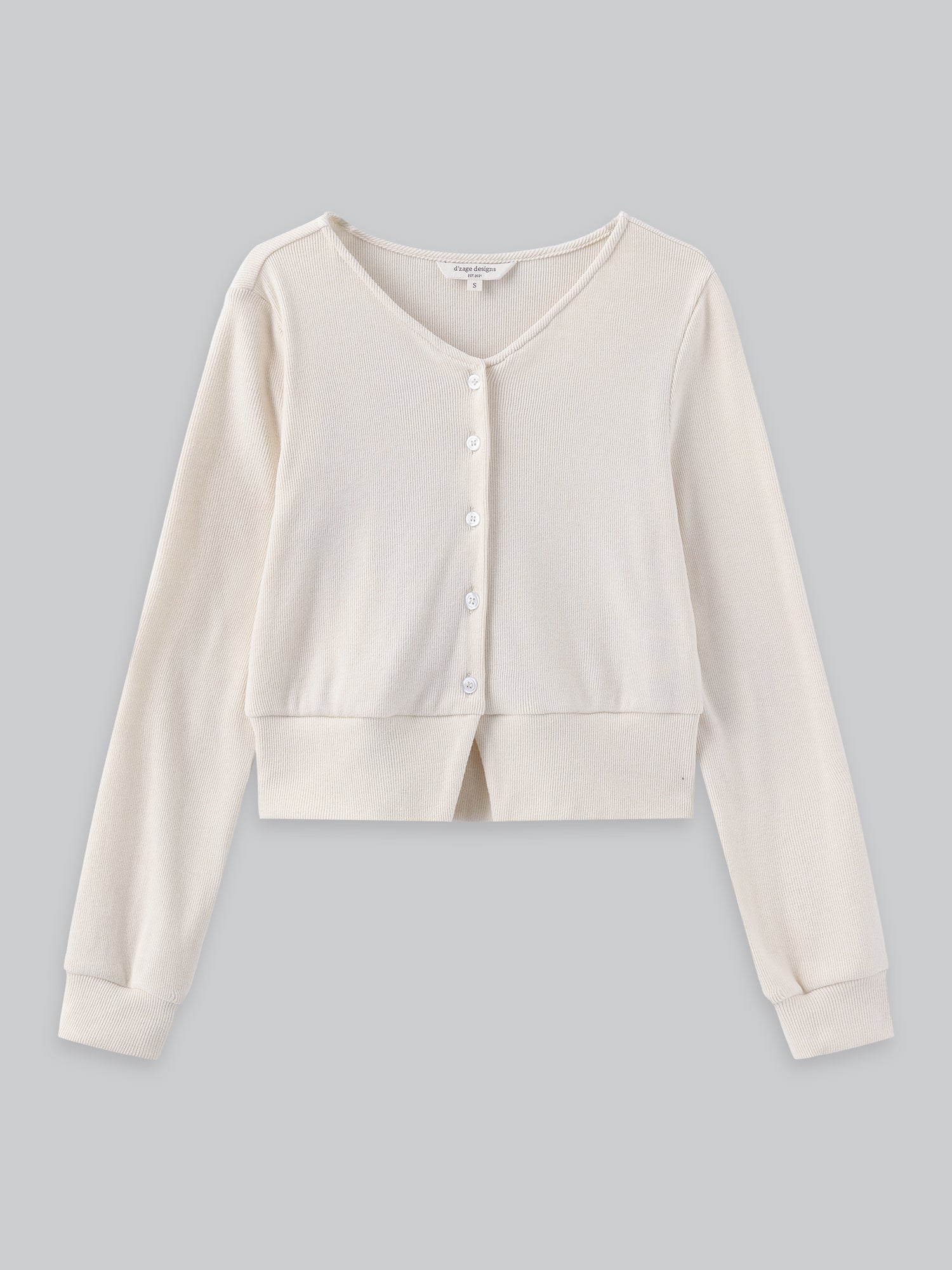 90% Cashmere / Fion Buttoned Knit Top