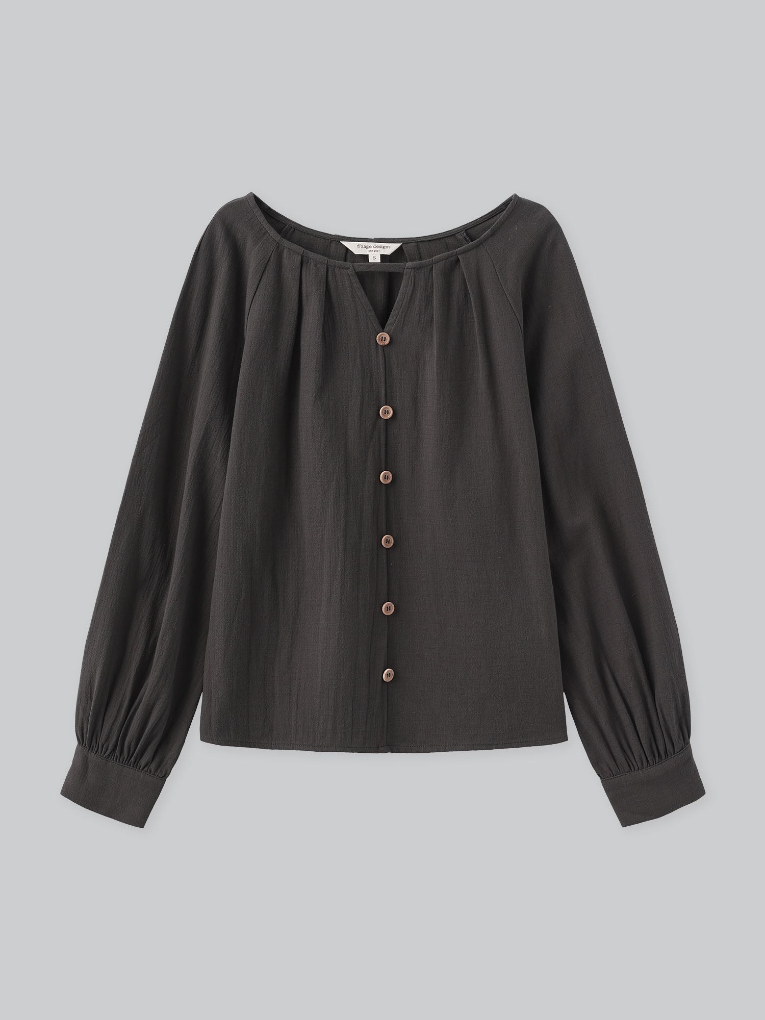 Gracie Cut-out Buttoned Blouse