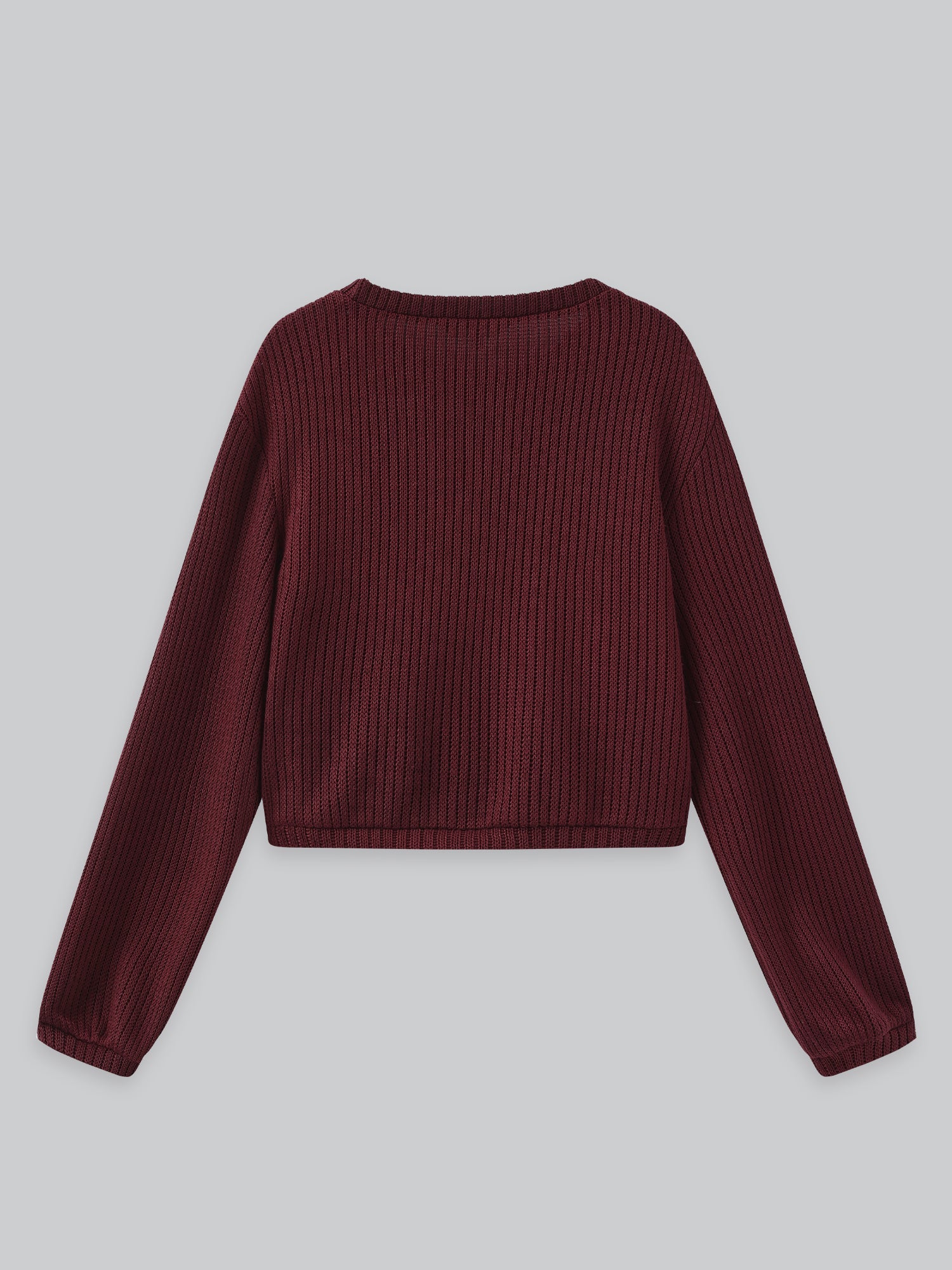 Alice Round Neck Knitted Sweater