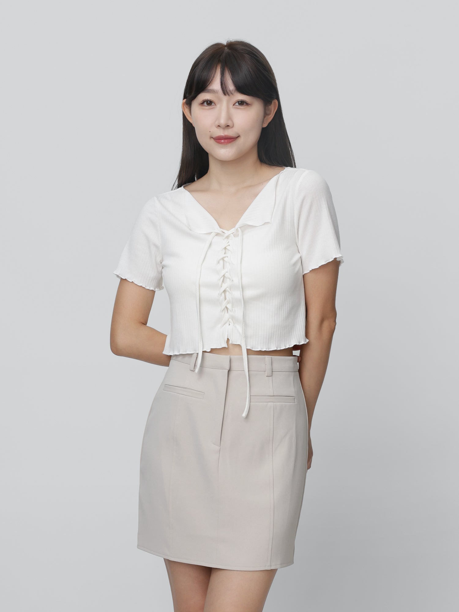 Bliss A-line Clean Skirt