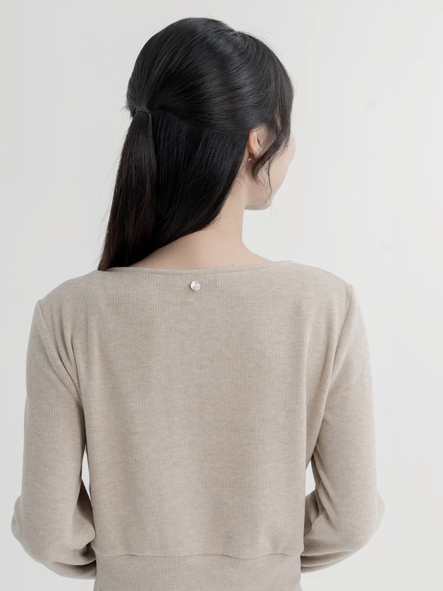 90% Cashmere / Fion Buttoned Knit Top