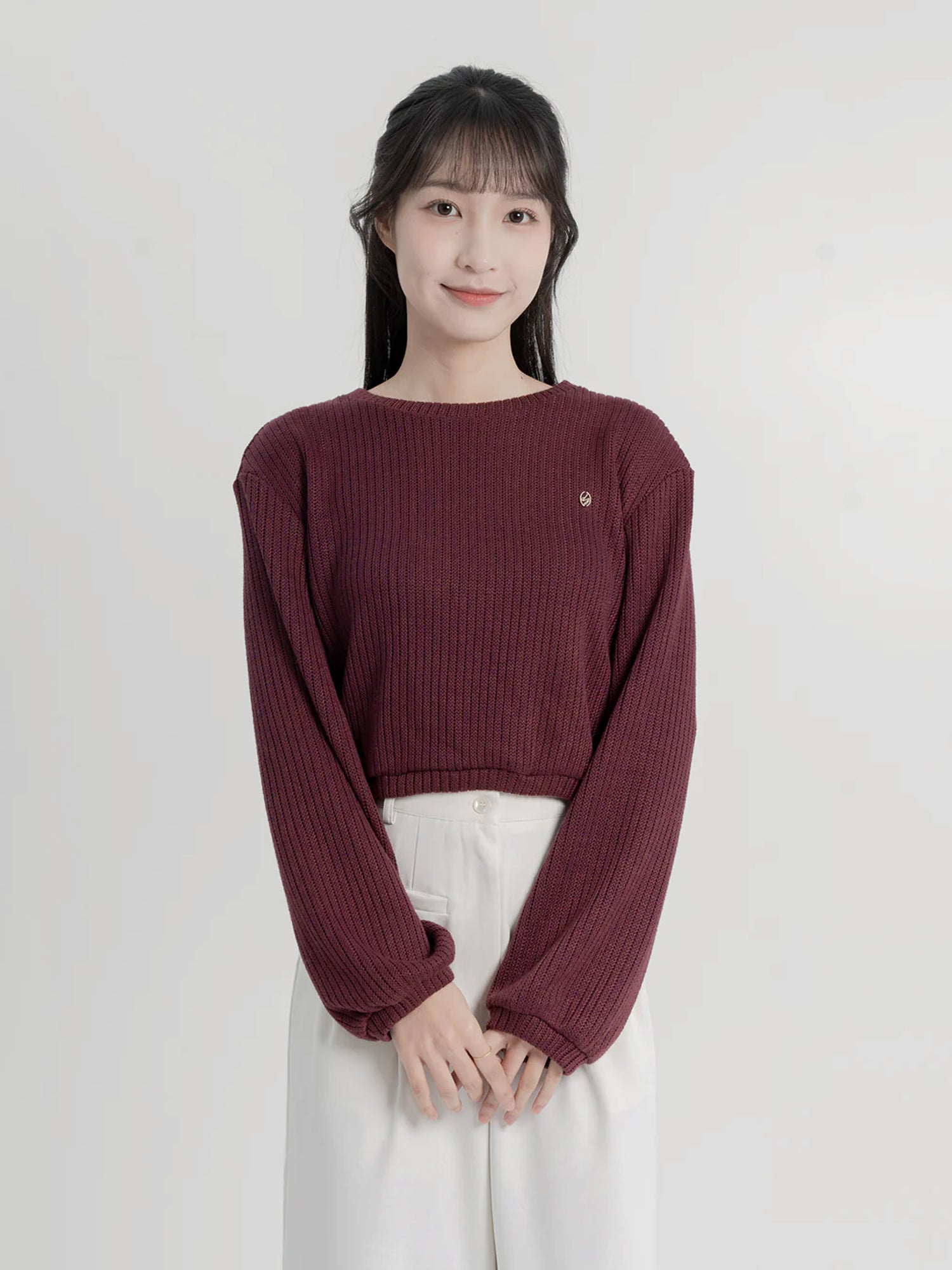 Alice Round Neck Knitted Sweater